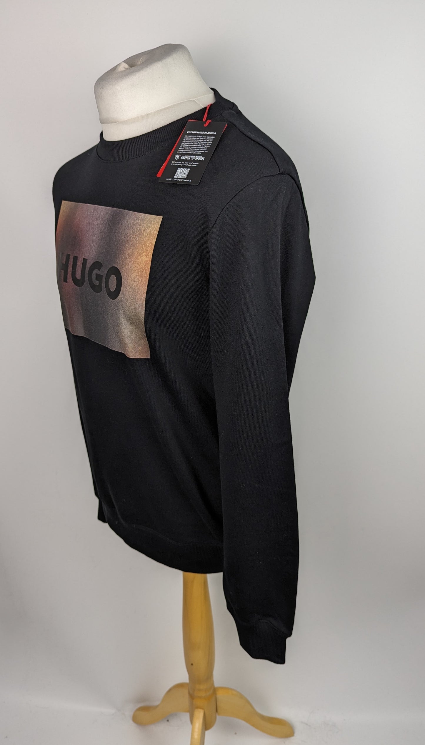 HUGO Men's Duragol Jumper - Black