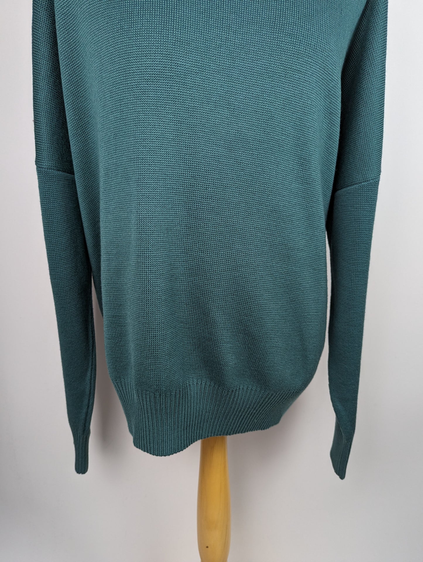 BOSS Men's Dibuono Roll Neck Jumper - Green