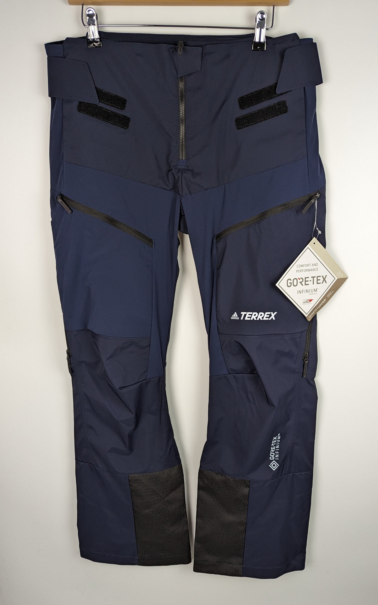 ADIDAS Terrex Skyclimb Tour Gore Ski Pants Womens- Blue