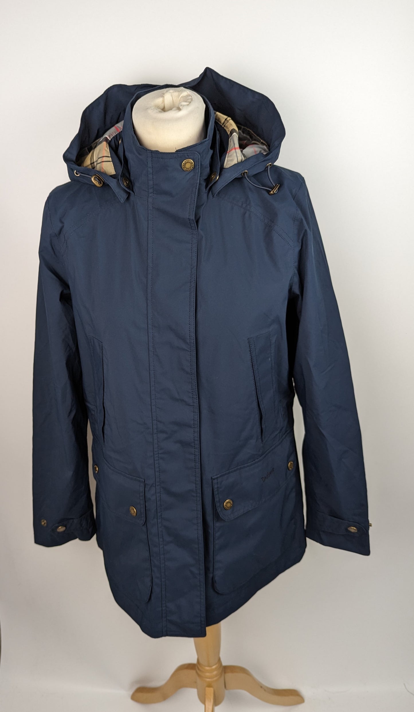 BARBOUR Womens Benthall Womens Jacket - Navy Blue