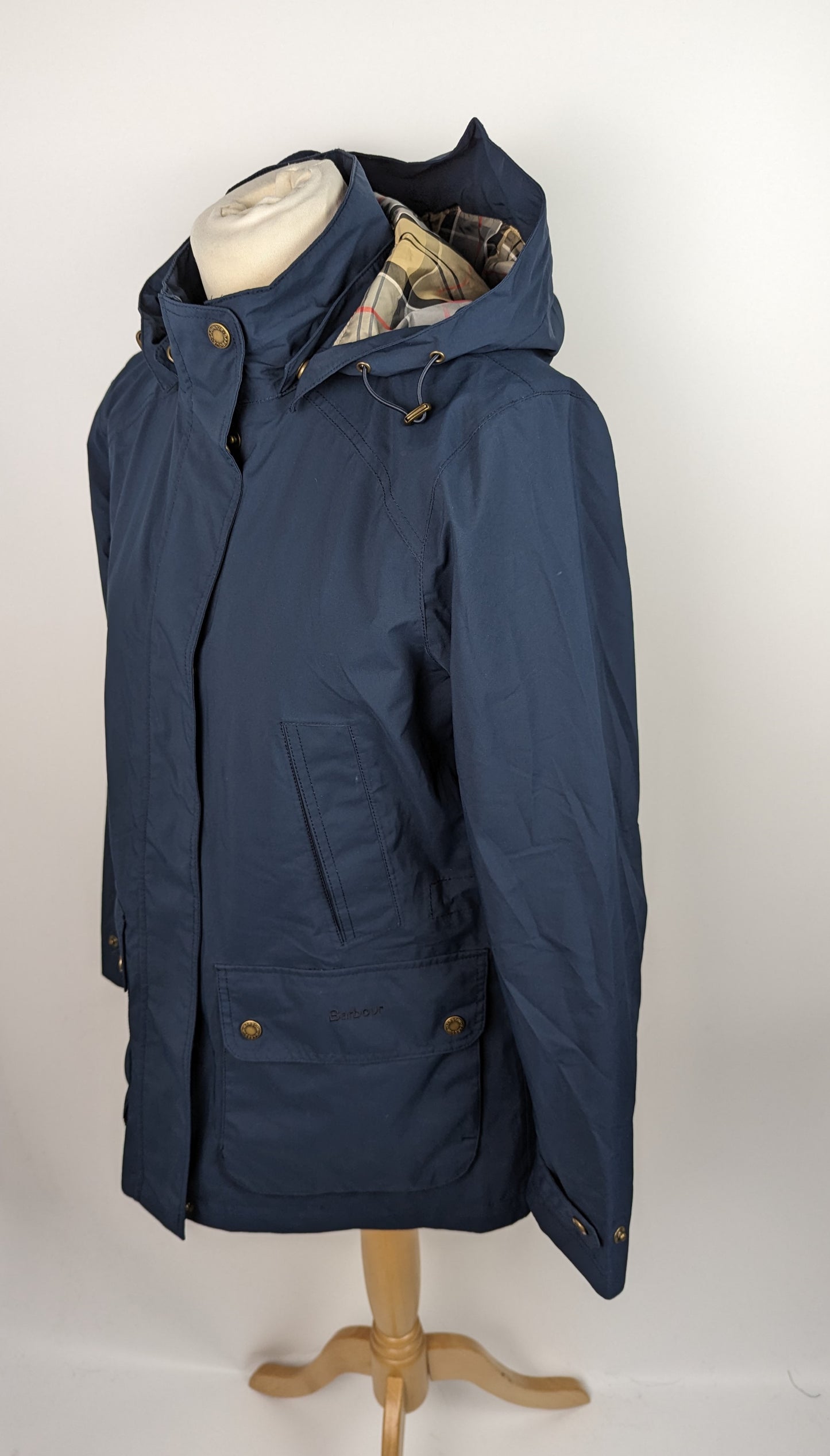 BARBOUR Womens Benthall Womens Jacket - Navy Blue