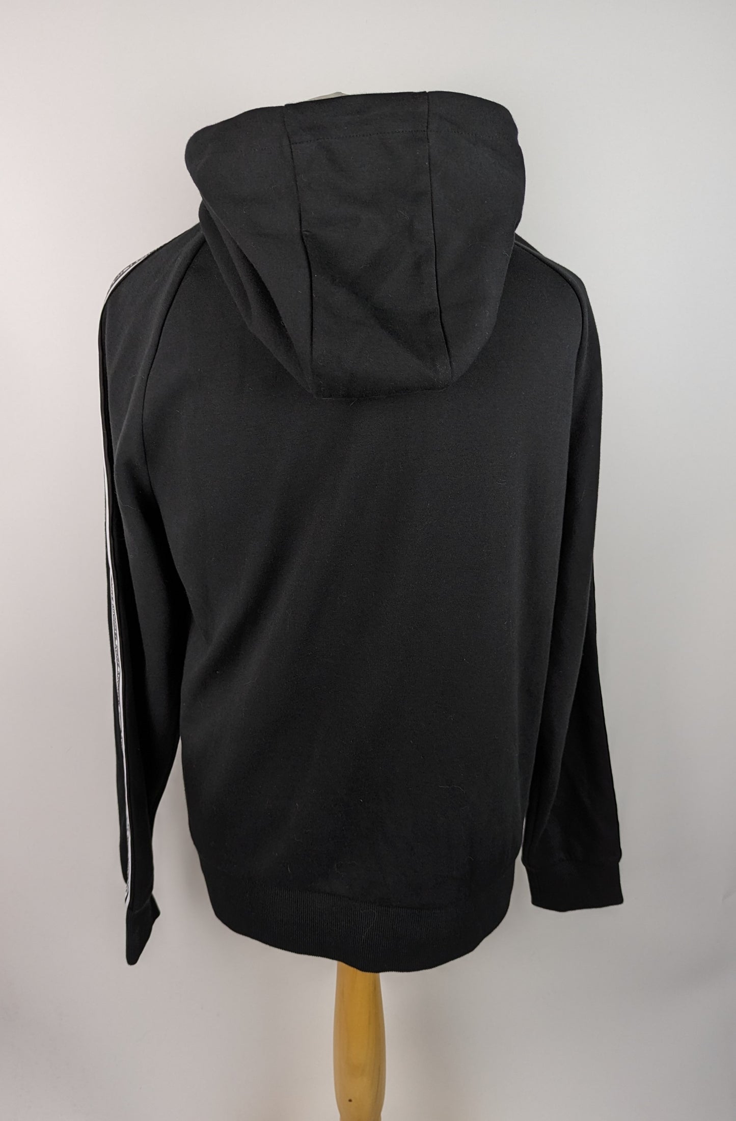 MICHAEL KORS Men's Tape Logo Hoodie - Black