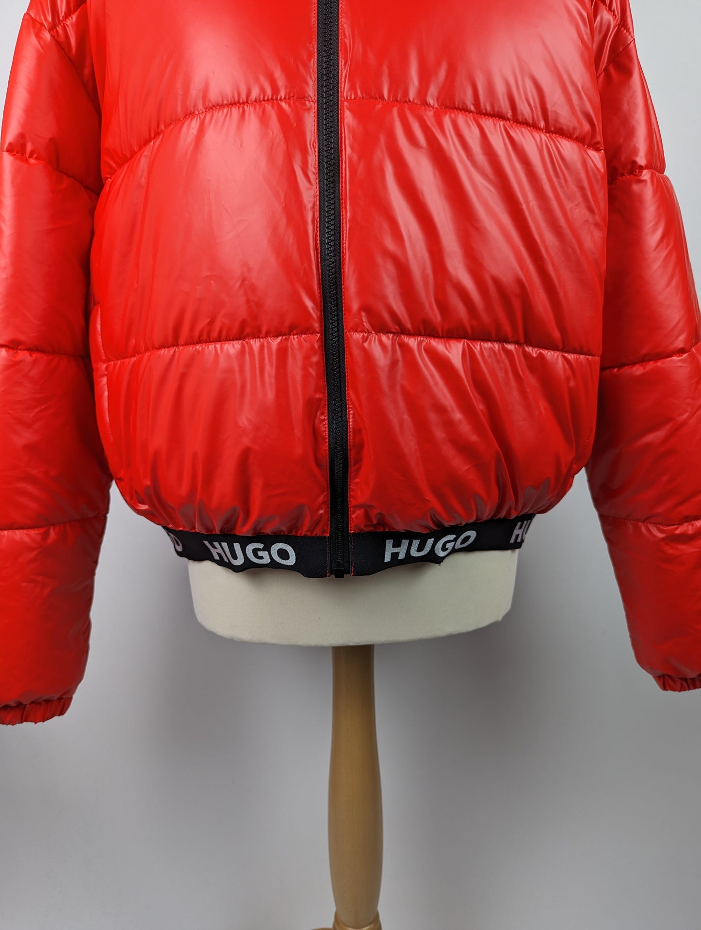 BOSS Women's Faryne Puffer Jacket - Red