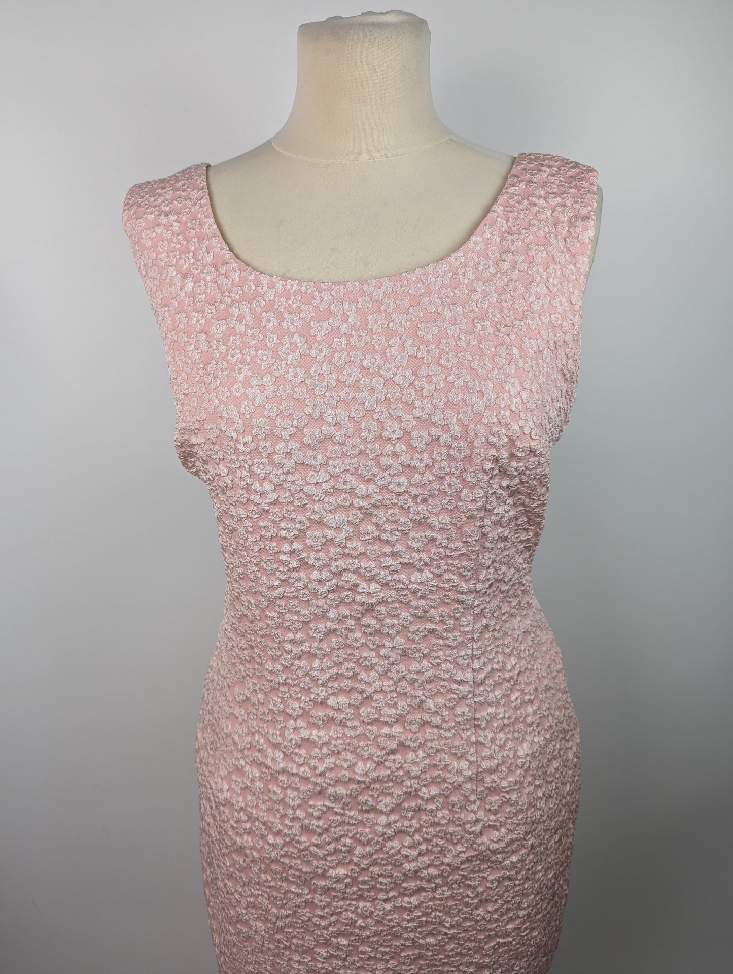 GINA BACCONI Kathy Jacquard Shift Dress - Pink