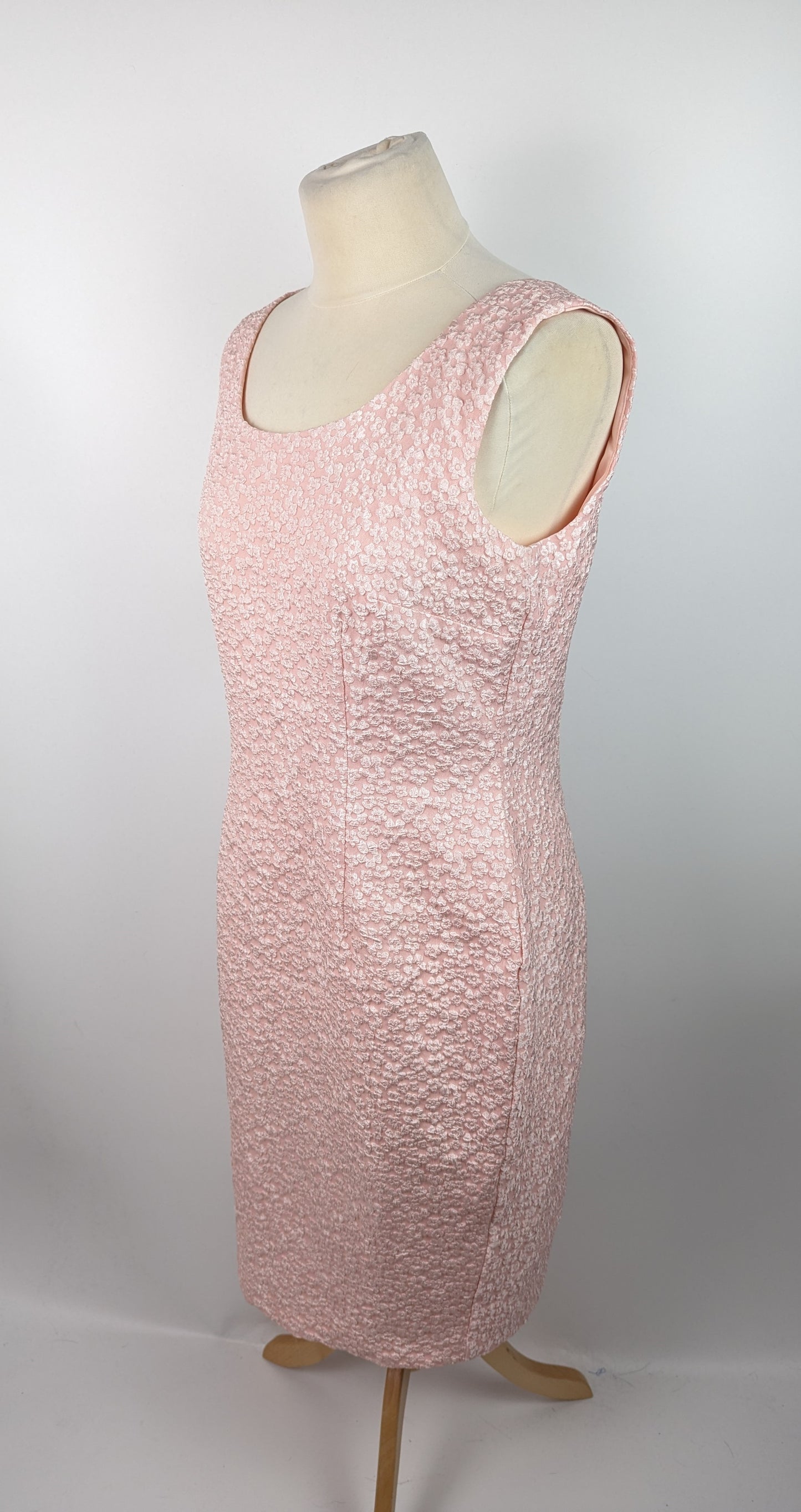 GINA BACCONI Kathy Jacquard Shift Dress - Pink