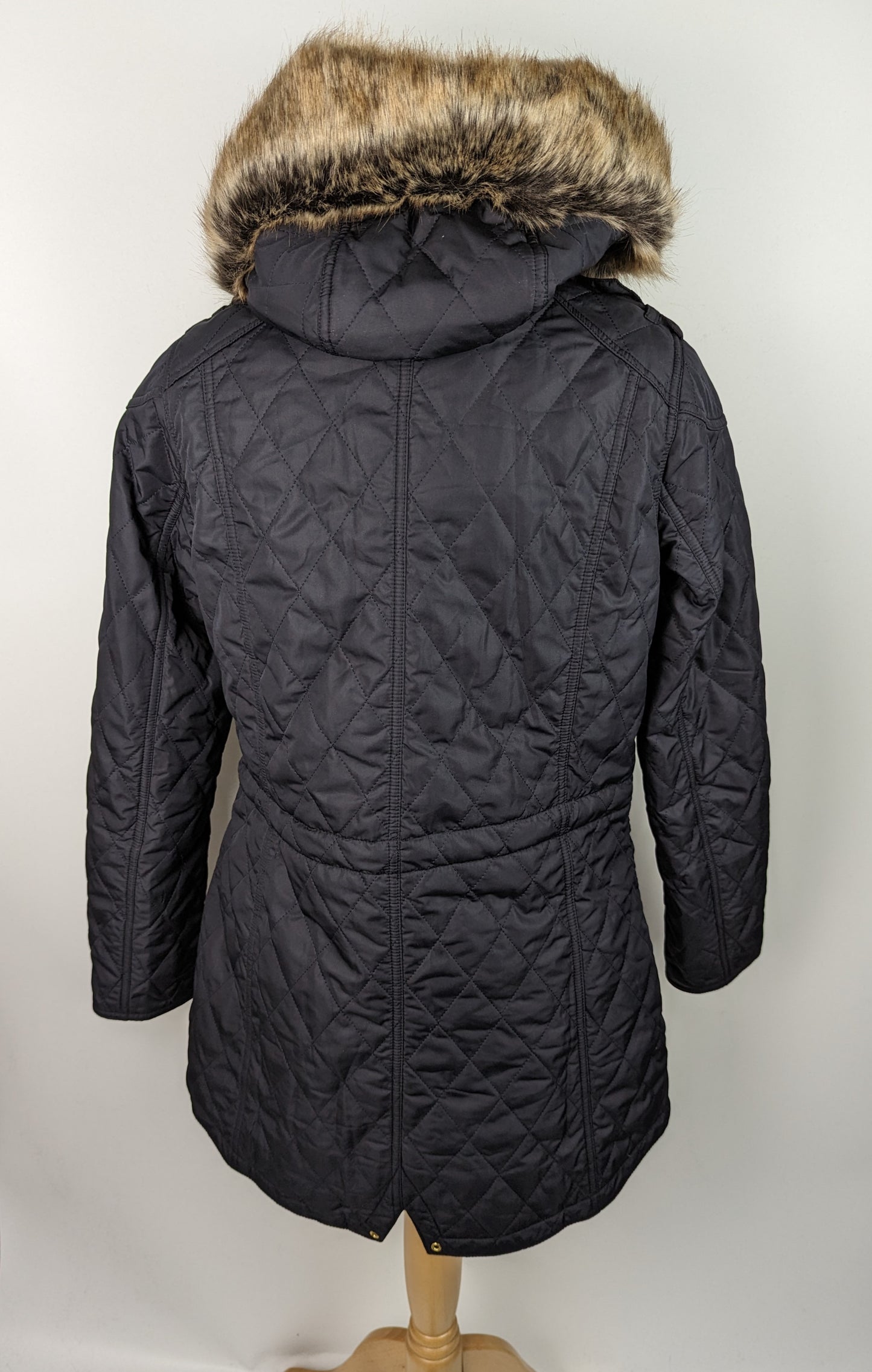 BARBOUR Womens Enduro Quilted Jacket - Black