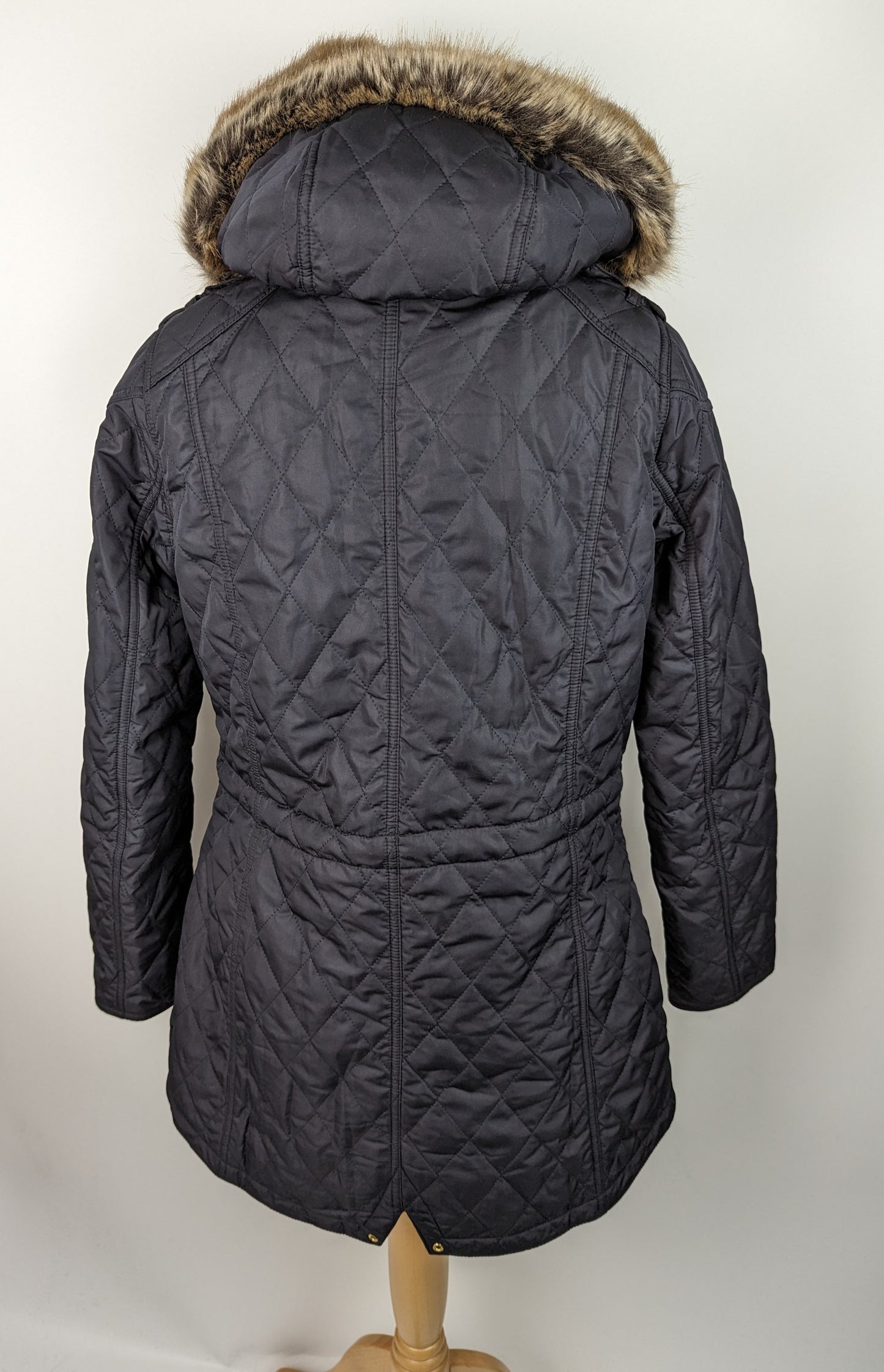 BARBOUR Womens Enduro Quilted Jacket - Navy Blue