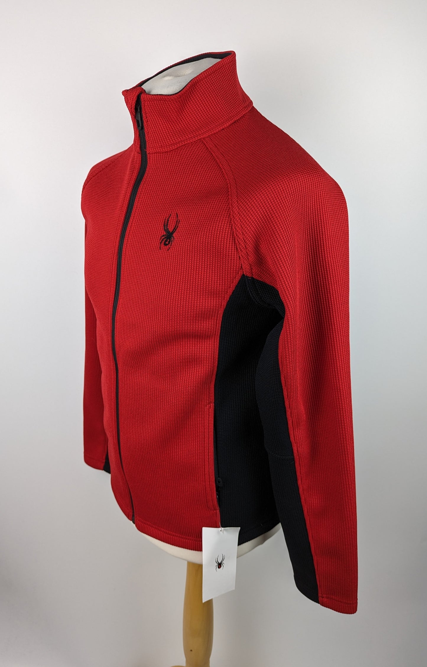 SPYDER Men's Constant Full Zip Fleece - Red