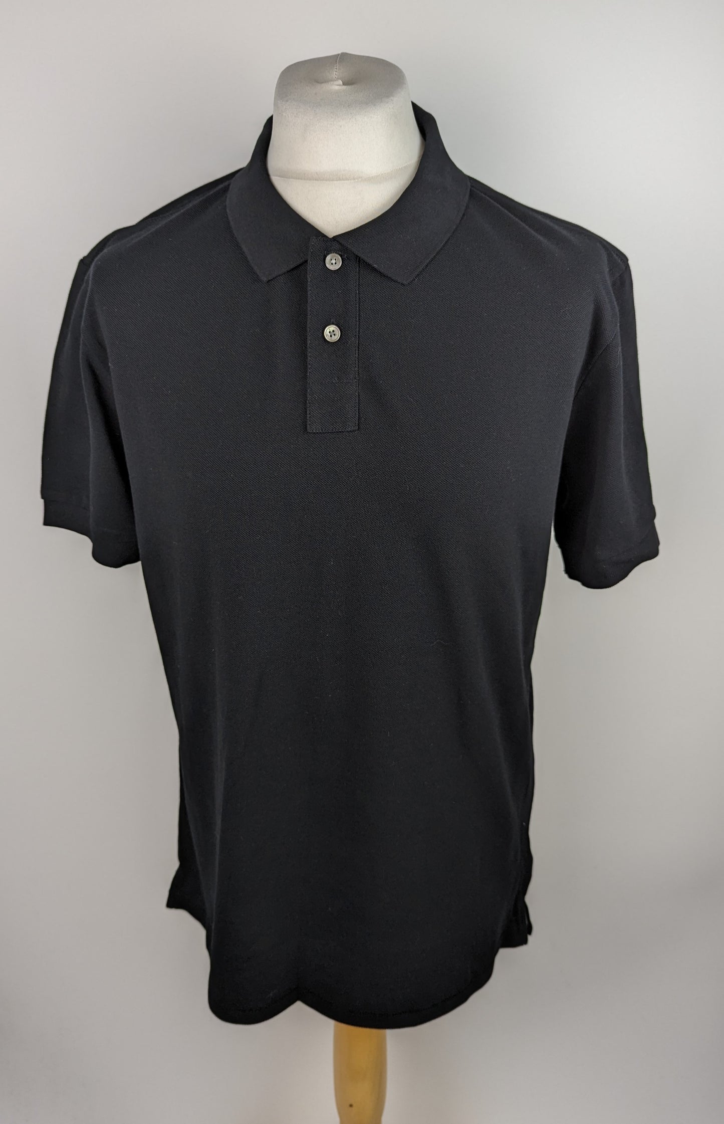 PS PAUL SMITH Mens Regular Polo Shirt - Black