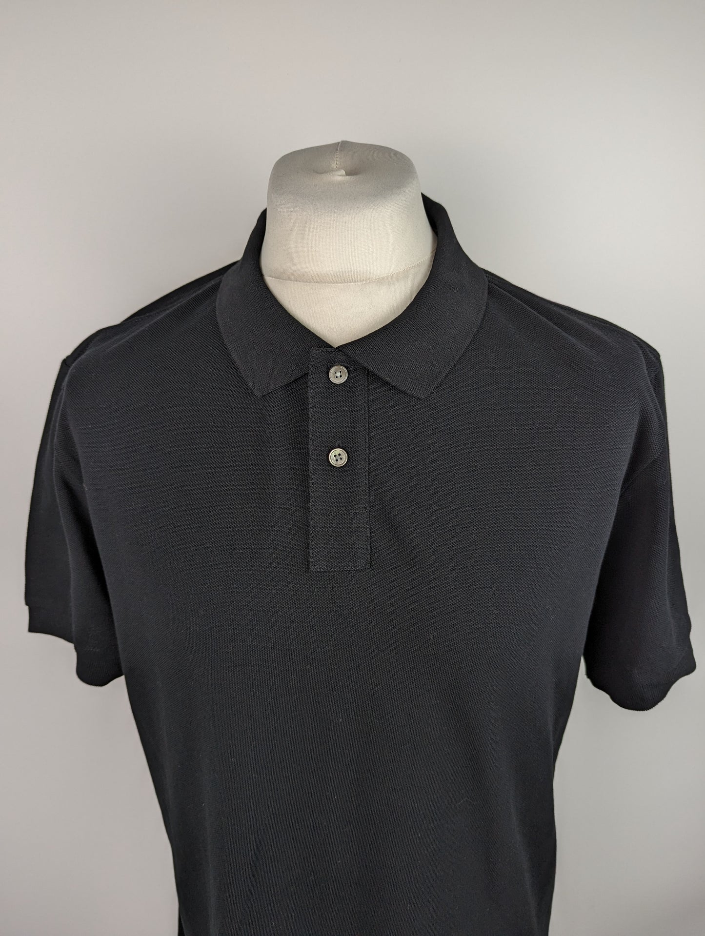 PS PAUL SMITH Mens Regular Polo Shirt - Black