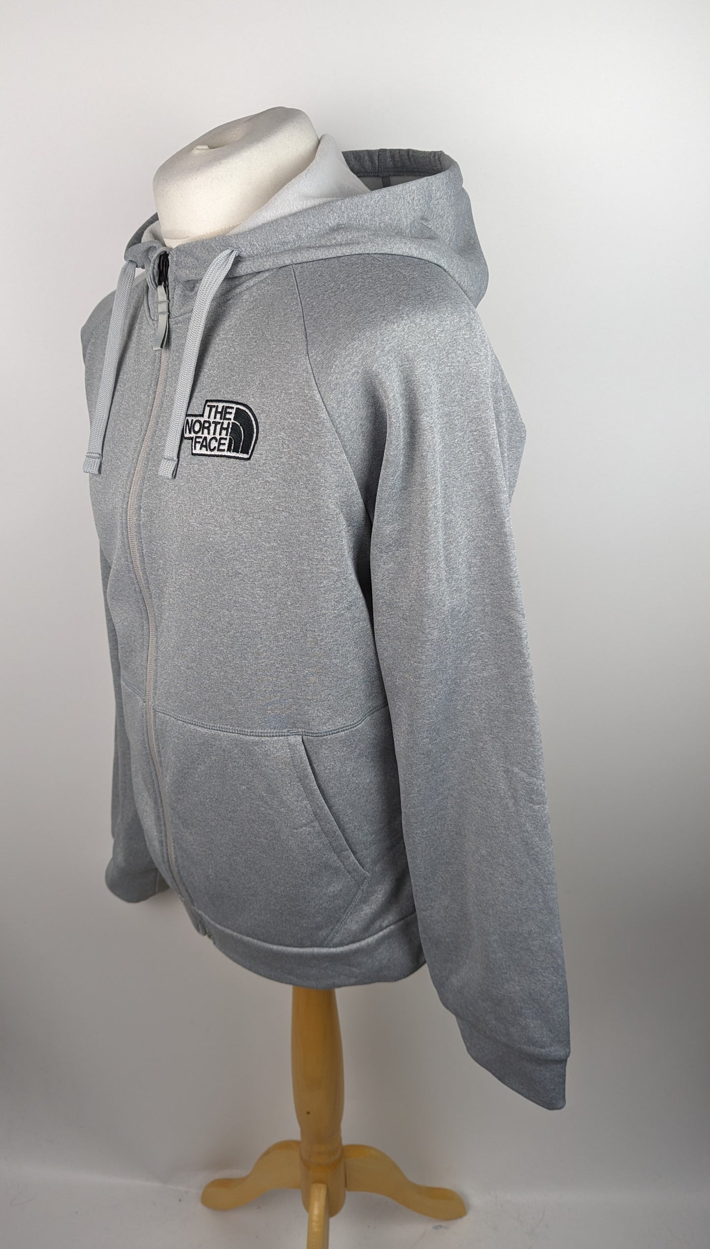 THE NORTH FACE Mens Explorer Full Zip Hoodie - Light Grey