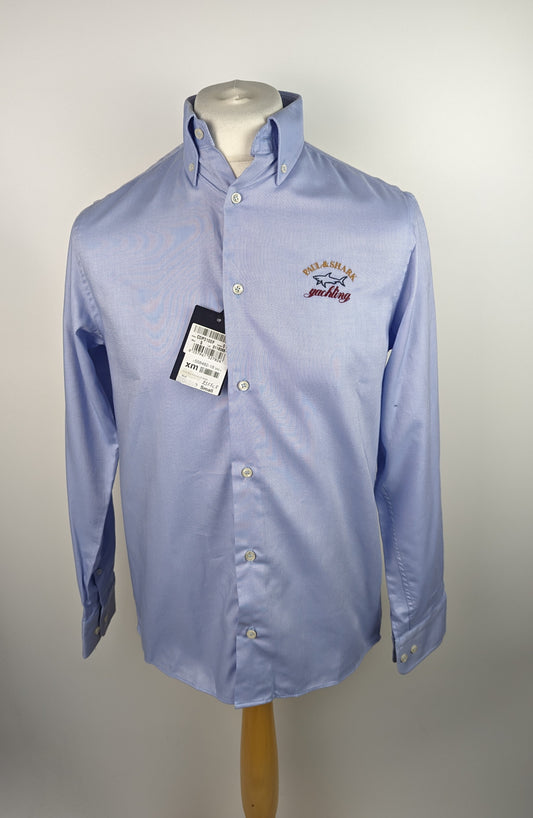 PAUL AND SHARK Oxford Long Sleeve Shirt - Blue