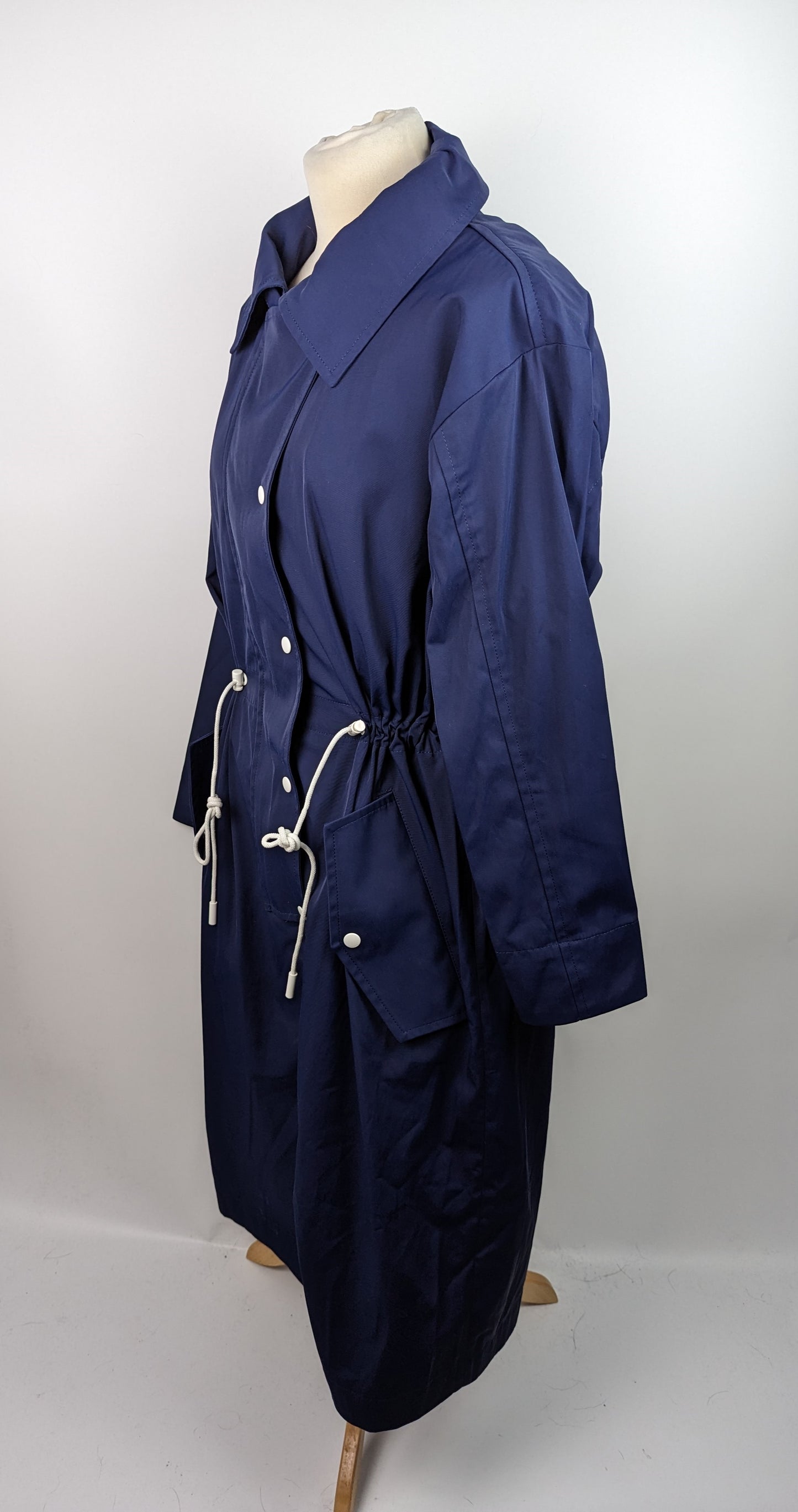 HUGO BOSS Paseul Womens Oversized Jacket - Blue