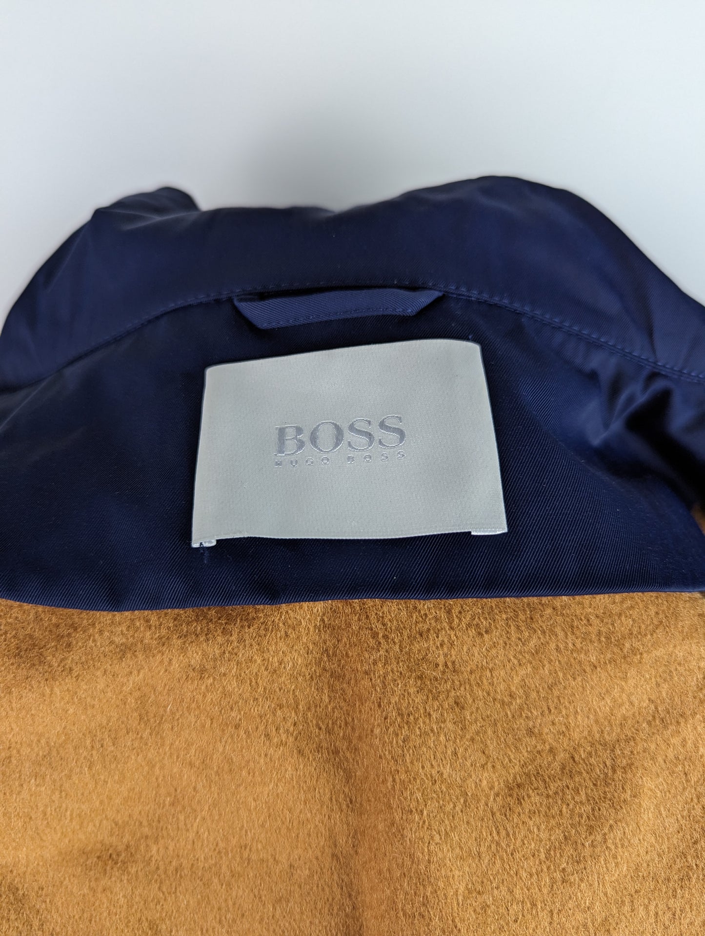 HUGO BOSS Paseul Womens Oversized Jacket - Blue