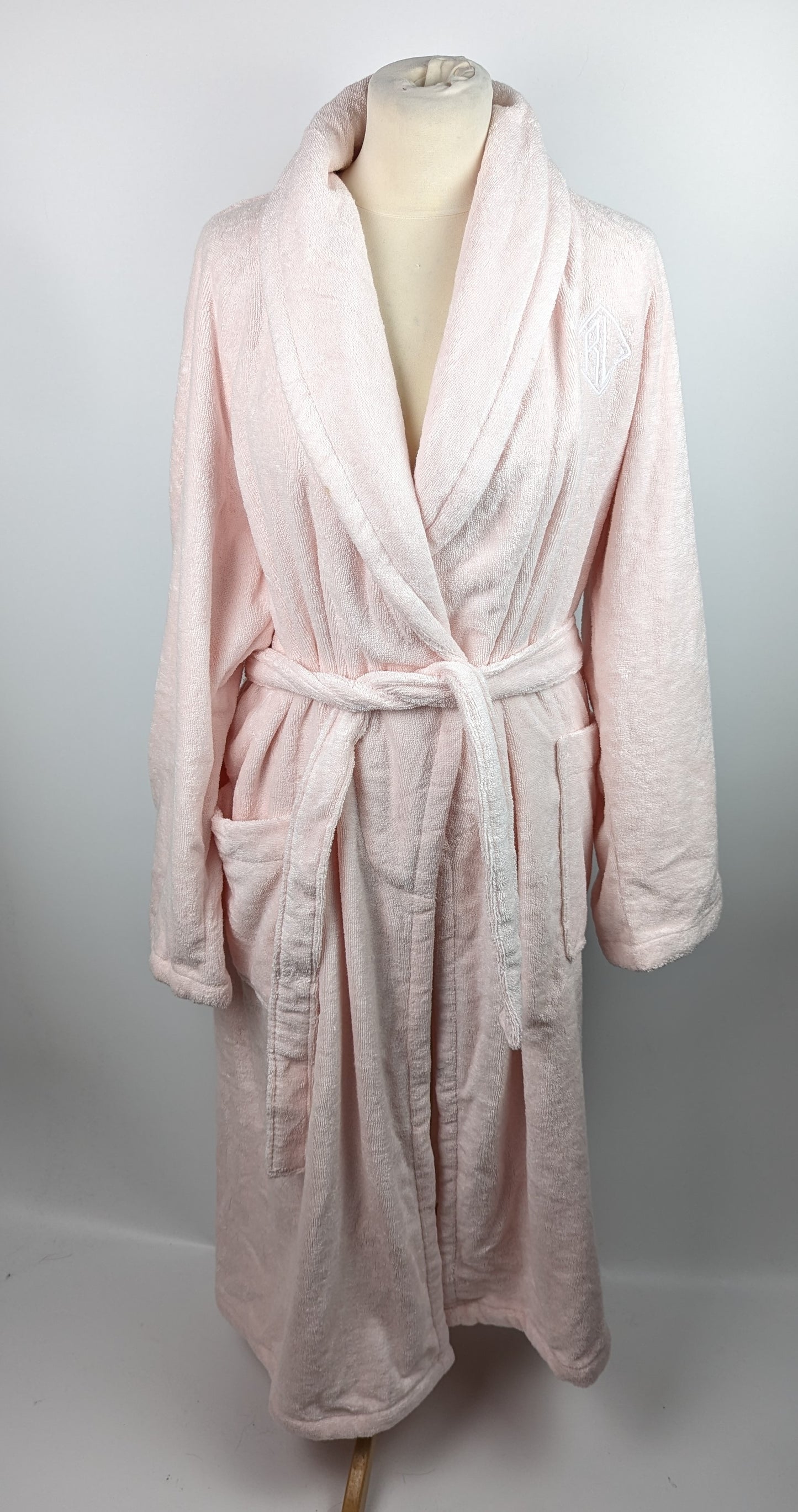 RALPH LAUREN HOME Womens  Long Bathrobe - Pink