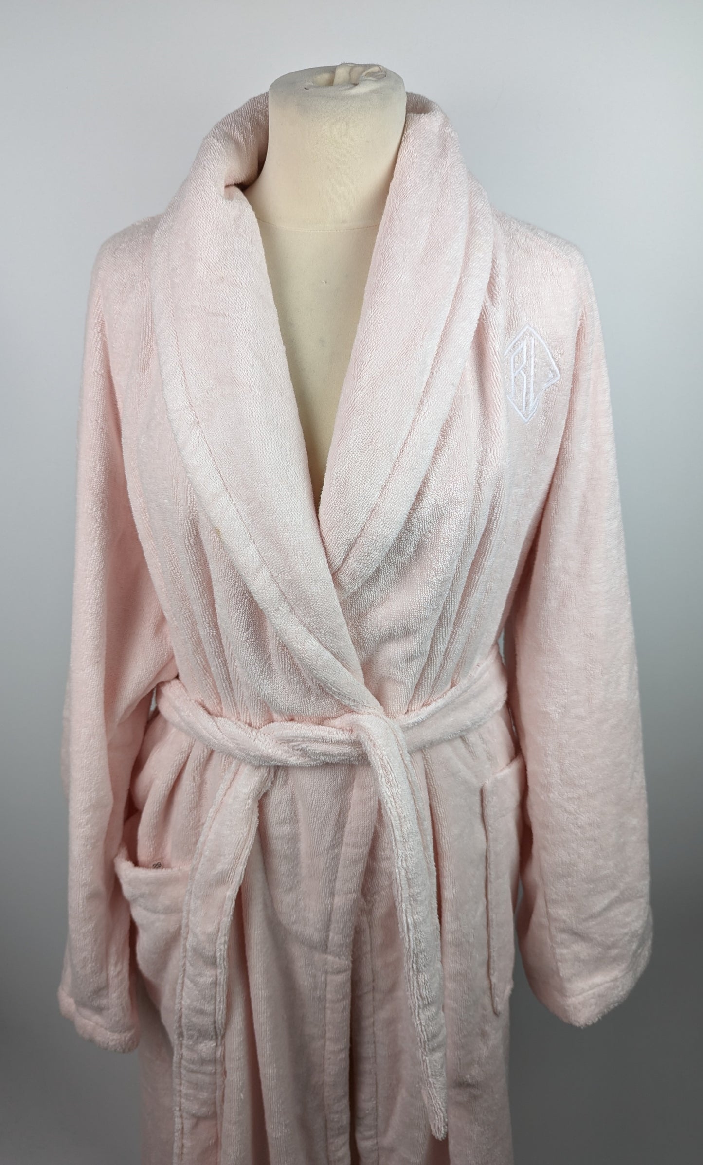 RALPH LAUREN HOME Womens  Long Bathrobe - Pink