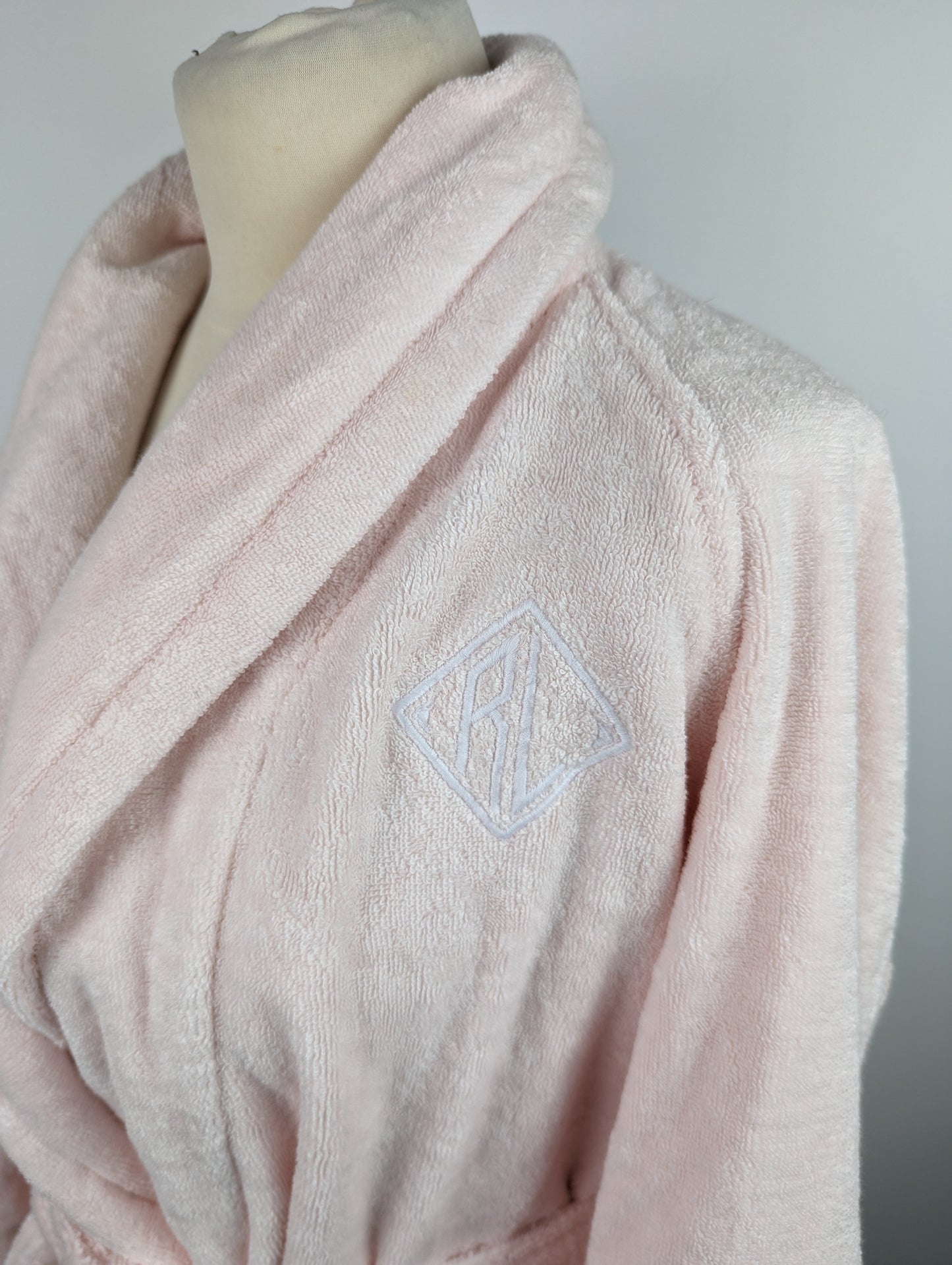 RALPH LAUREN HOME Womens  Long Bathrobe - Pink