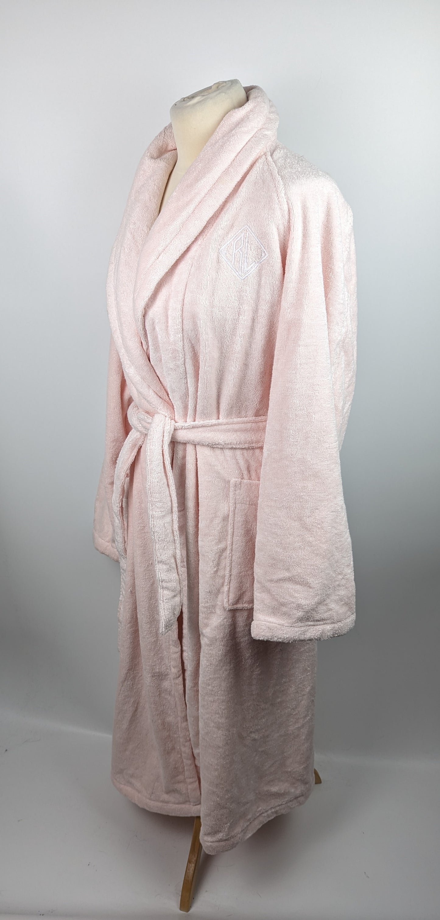 RALPH LAUREN HOME Womens  Long Bathrobe - Pink