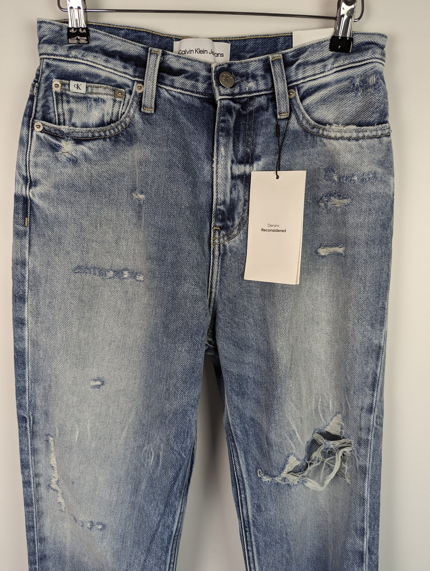 CALVIN KLEIN JEANS Mom Jeans - Blue