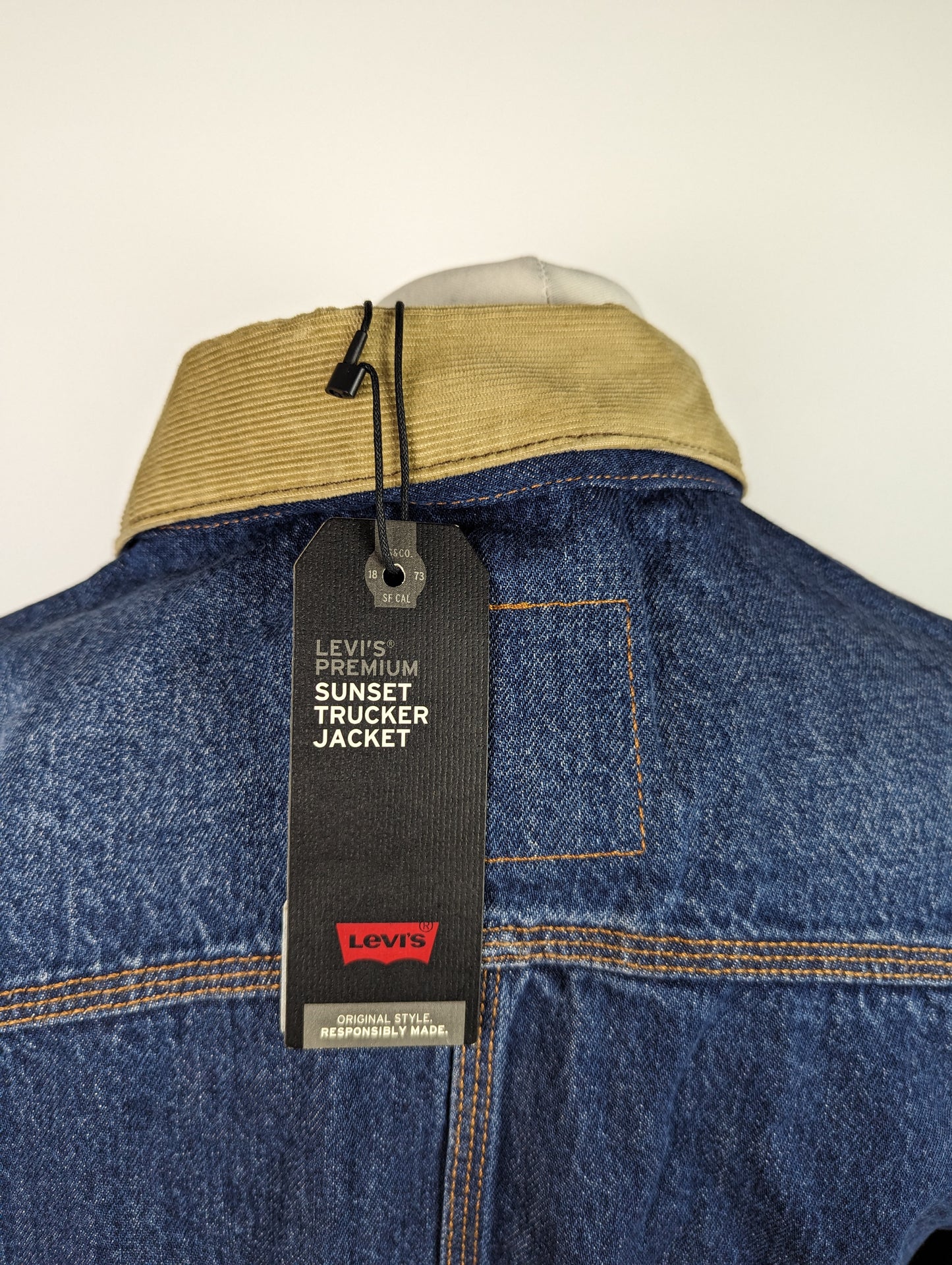 Levi's Mens Sunset Trucker Denim Jacket - Blue