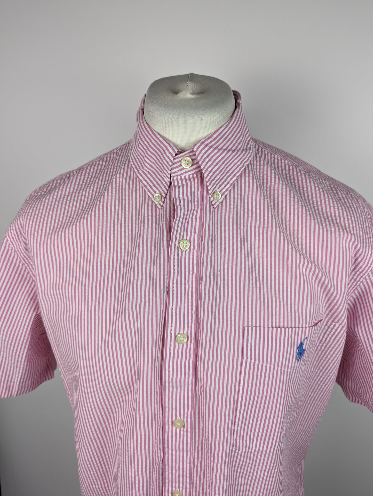 POLO RALPH LAUREN Line Button Shirt - Pink