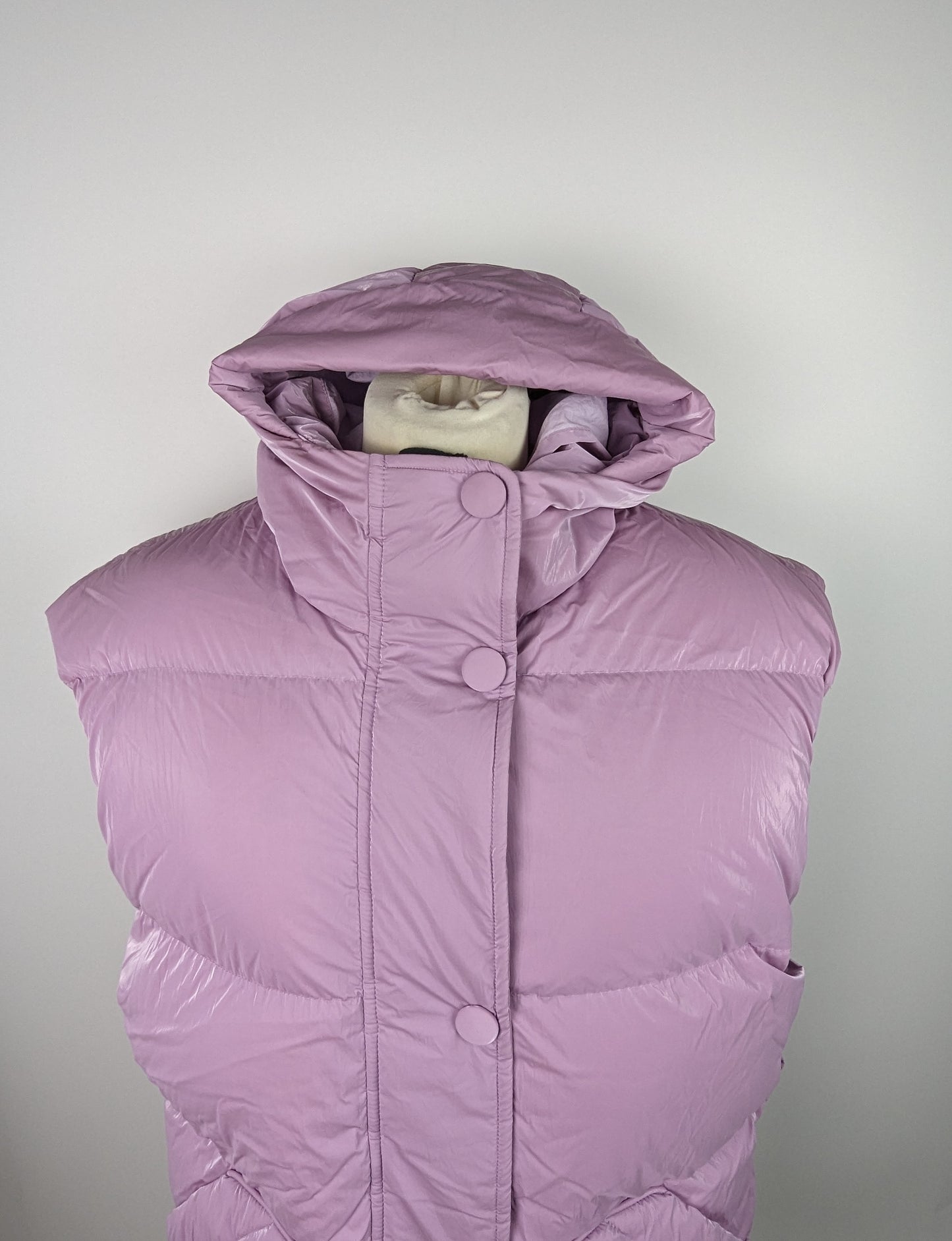 IENKI IENKI Womens Michelin sleeveless down Gilet- Purple