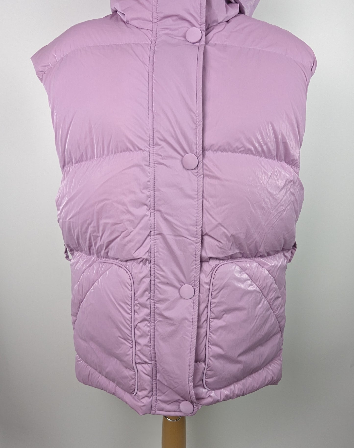 IENKI IENKI Womens Michelin sleeveless down Gilet- Purple