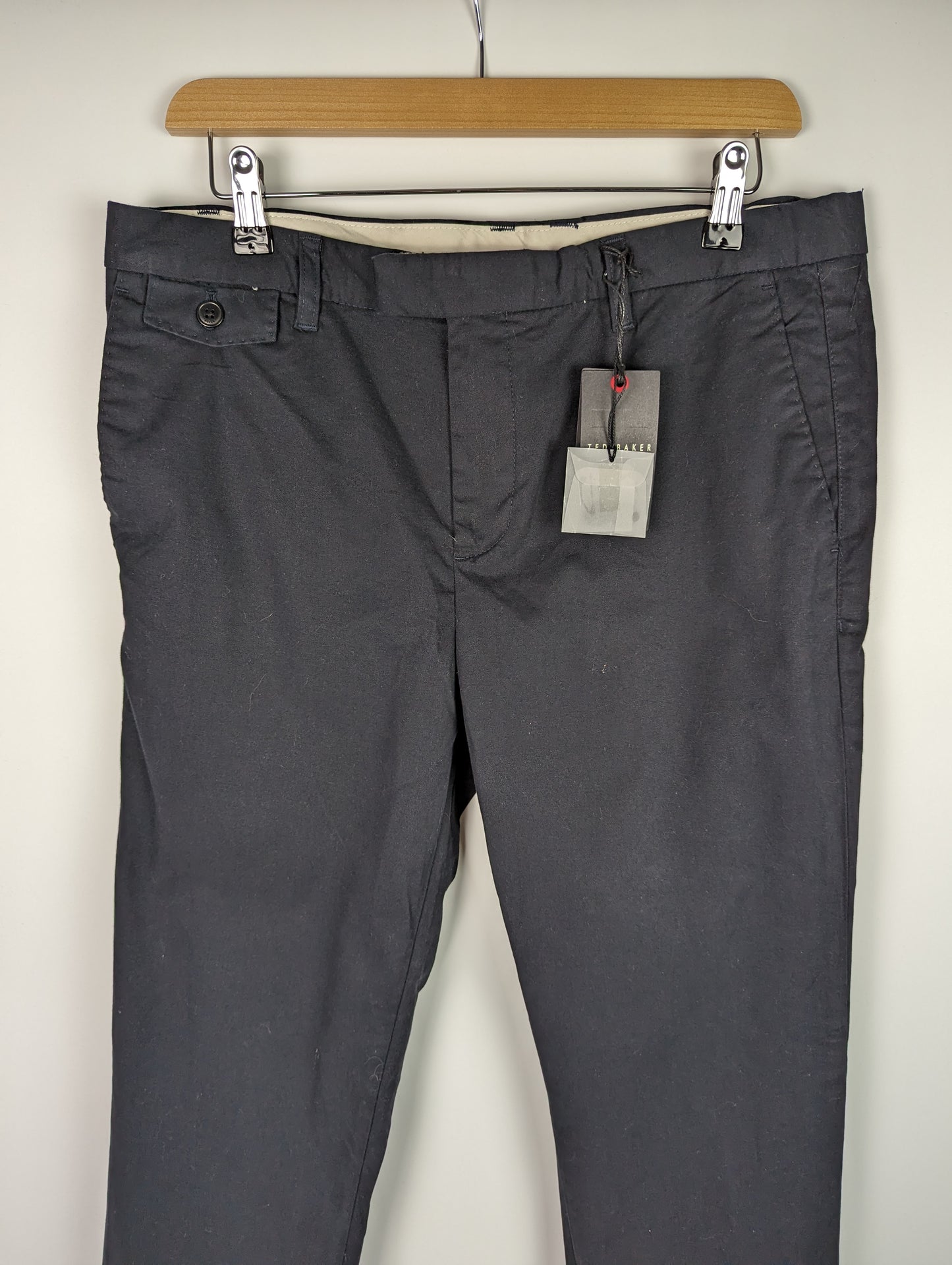 TED BAKER Genay Slim Chinos - Dark Navy