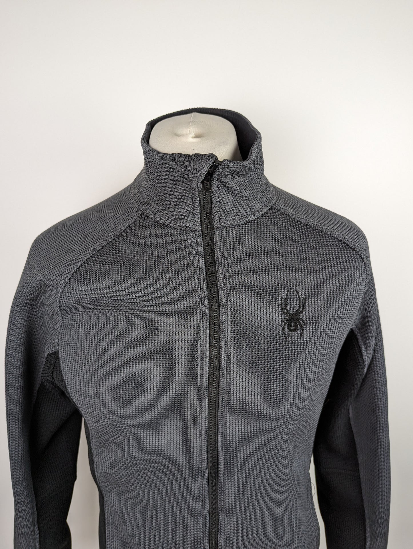 SPYDER Men's Constant Full Zip Fleece - Black / Grey