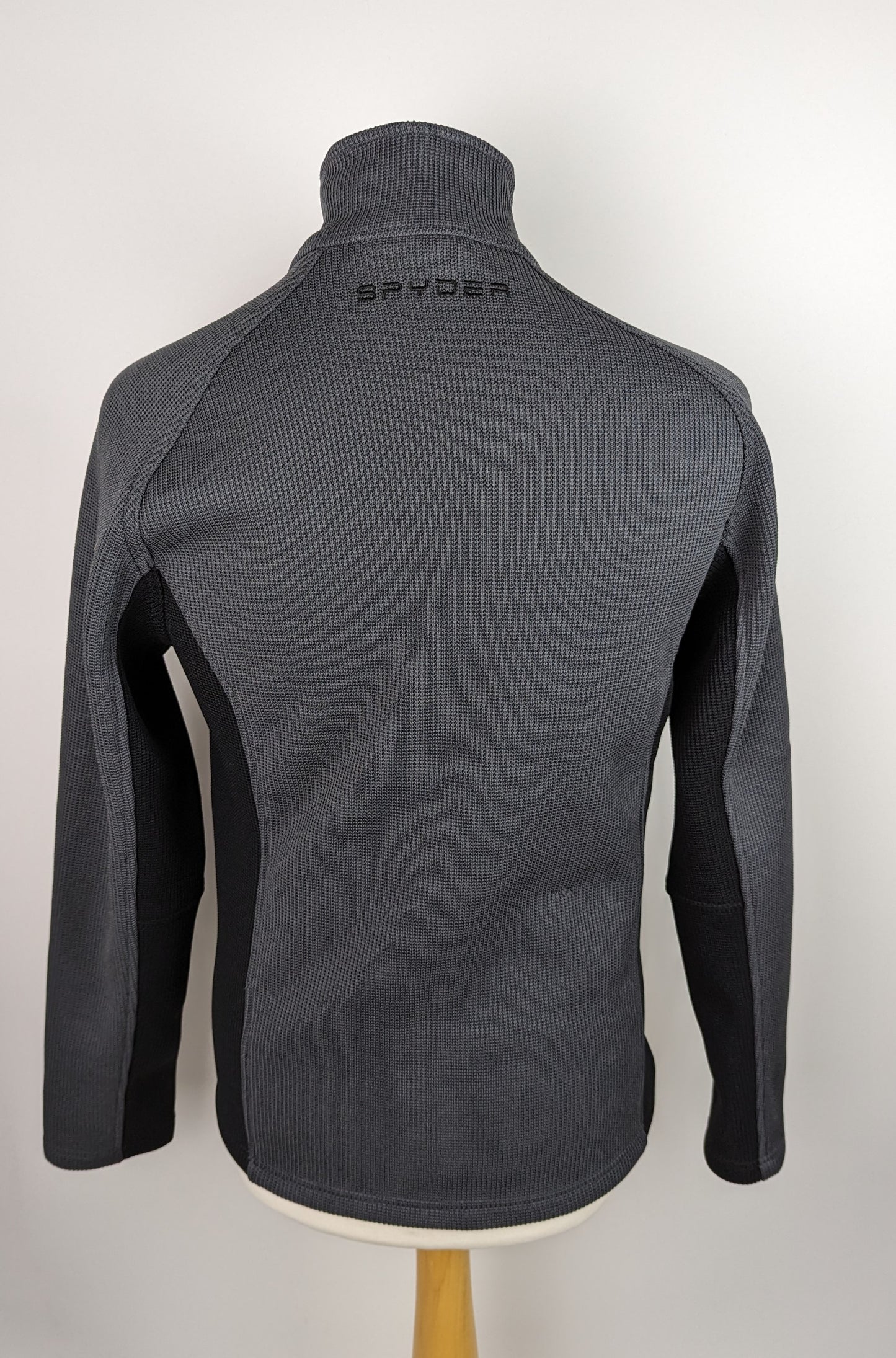 SPYDER Men's Constant Full Zip Fleece - Black / Grey