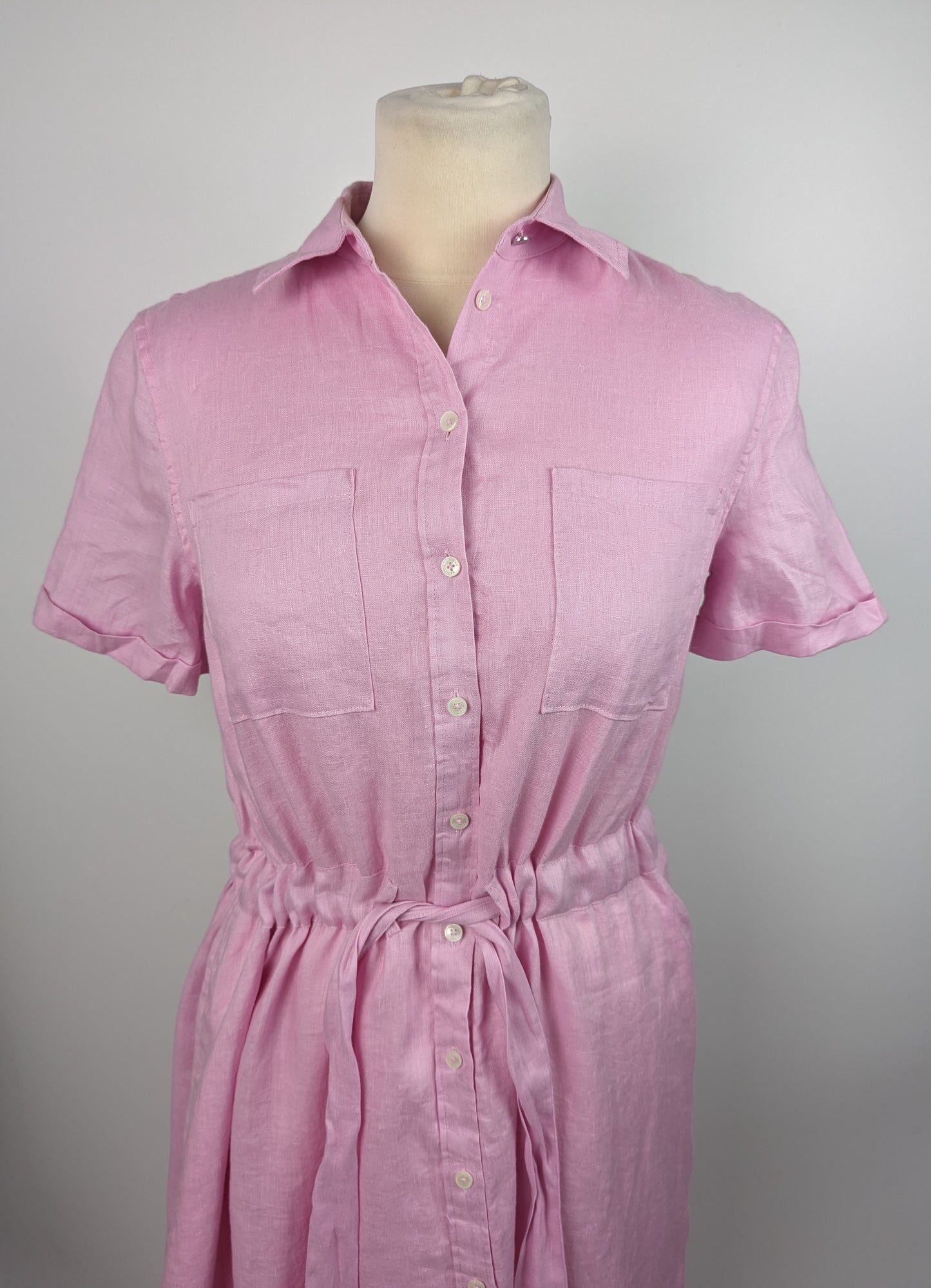 TOMMY HILFIGER Linen Dakota Dress - Pink