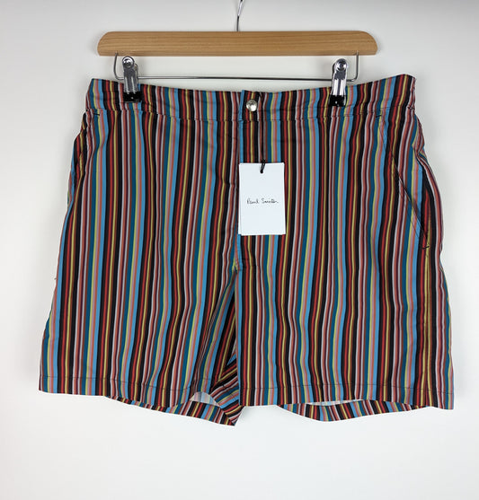 PS PAUL SMITH Signature Swim Shorts - Stripe Multi