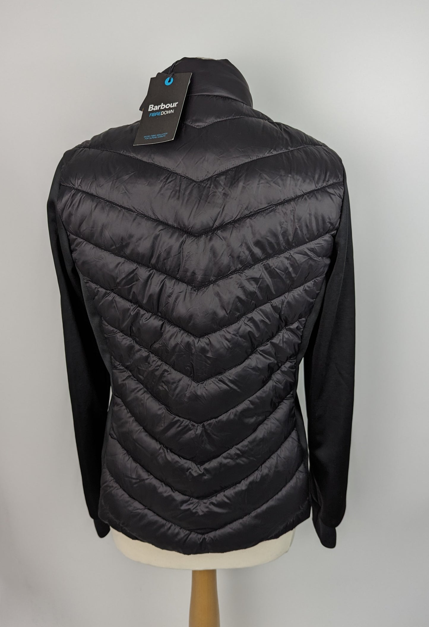 BARBOUR International Everly Quilted Sweat Jacket - Black