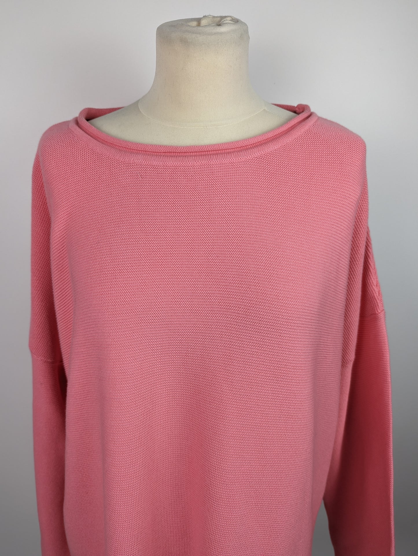 BARBOUR Mariner Knit Jumper - Hibiscus Pink