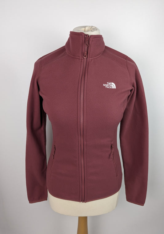 THE NORTH FACE Women’s 100 Glacier Full-Zip Fleece - Wild Ginger