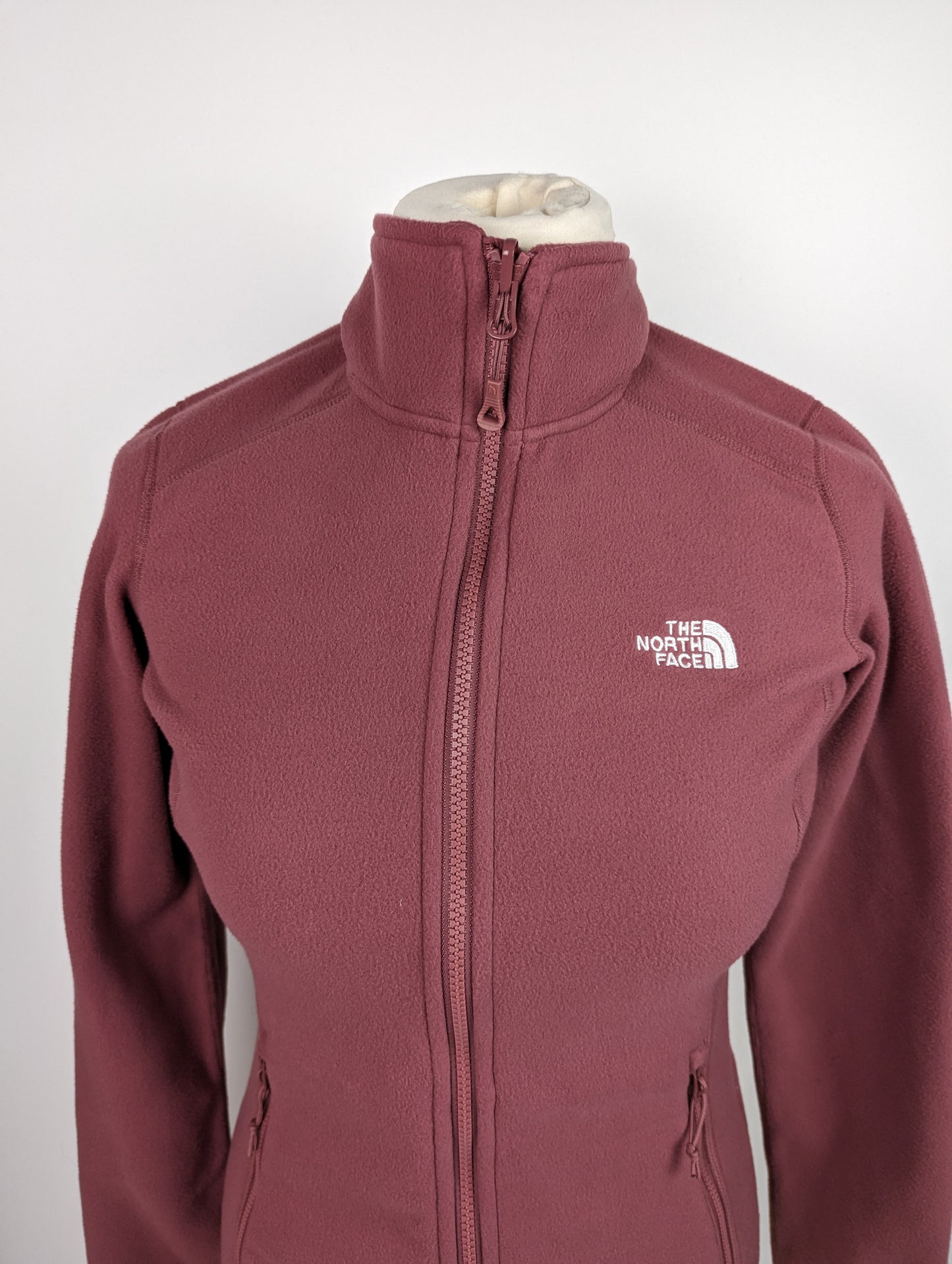 THE NORTH FACE Women’s 100 Glacier Full-Zip Fleece - Wild Ginger