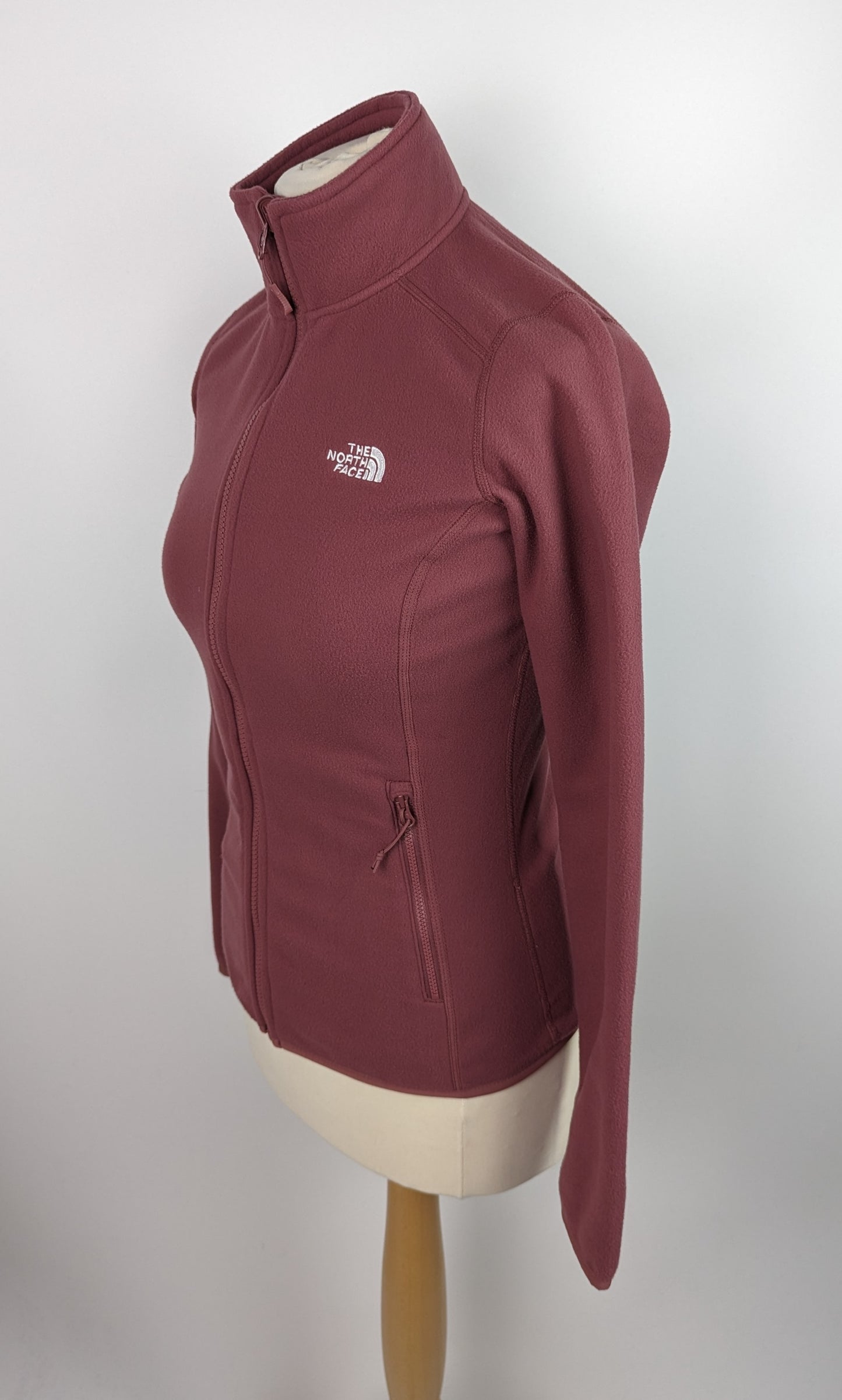 THE NORTH FACE Women’s 100 Glacier Full-Zip Fleece - Wild Ginger