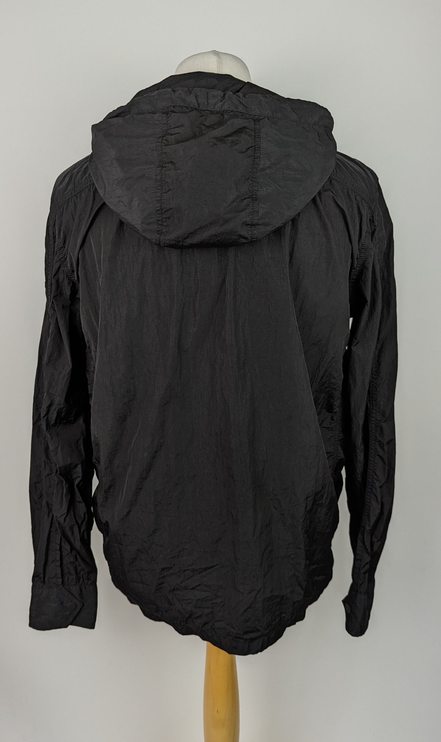 BOSS Laphood Hooded Overshirt - Black