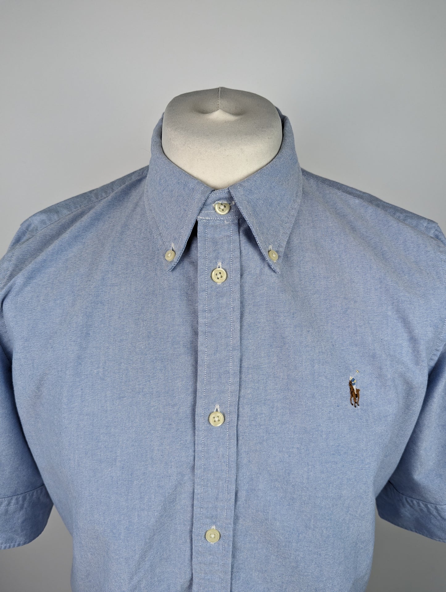 POLO RALPH LAUREN Mens Oxford Shirt - Blue