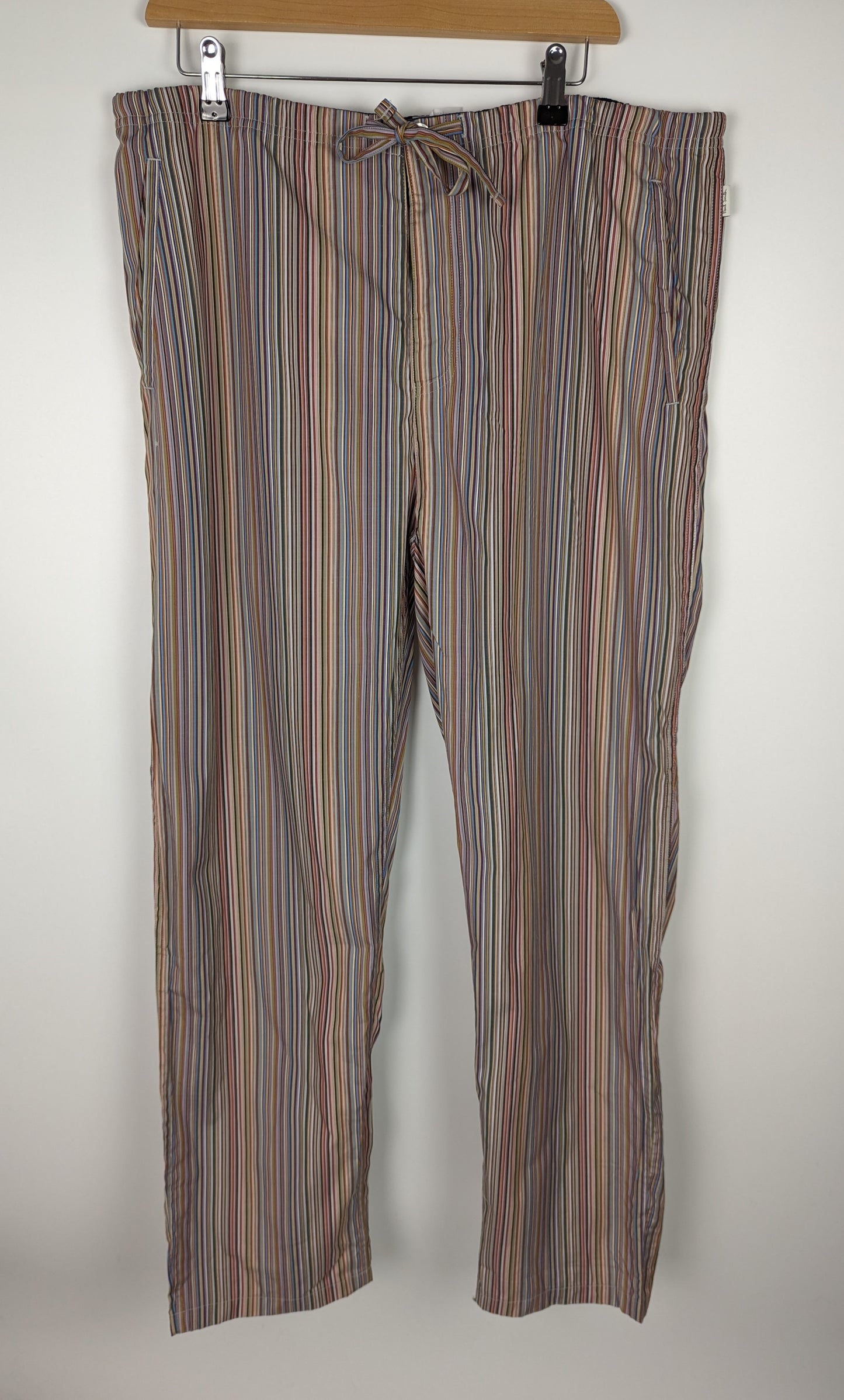 PAUL SMITH Mens Signature Multi Stripe Pyjama Bottoms - Multi