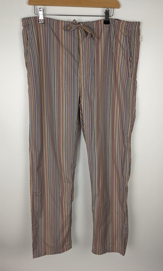 PAUL SMITH Mens Signature Multi Stripe Pyjama Bottoms - Multi