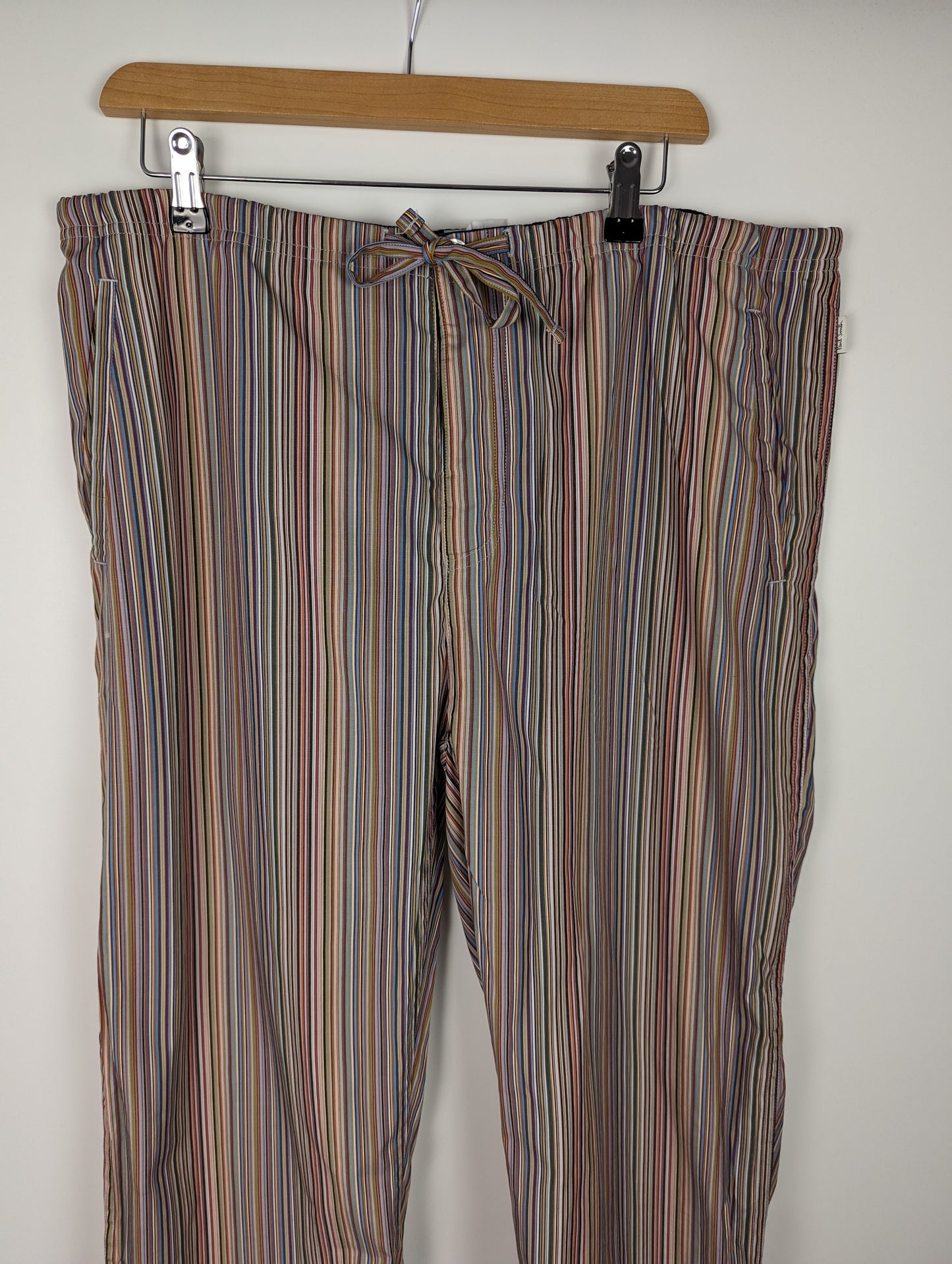 PAUL SMITH Mens Signature Multi Stripe Pyjama Bottoms - Multi