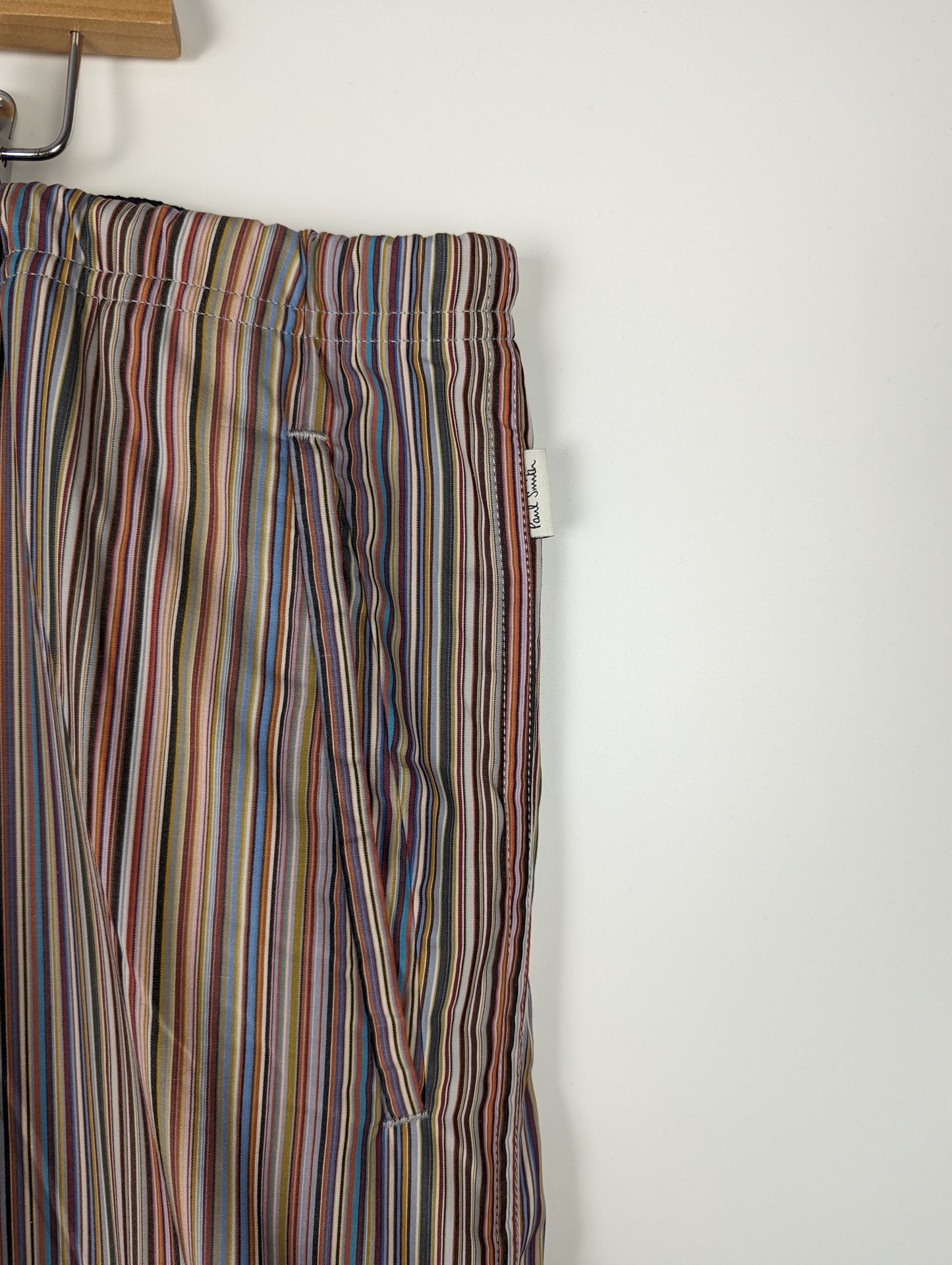 PAUL SMITH Mens Signature Multi Stripe Pyjama Bottoms - Multi