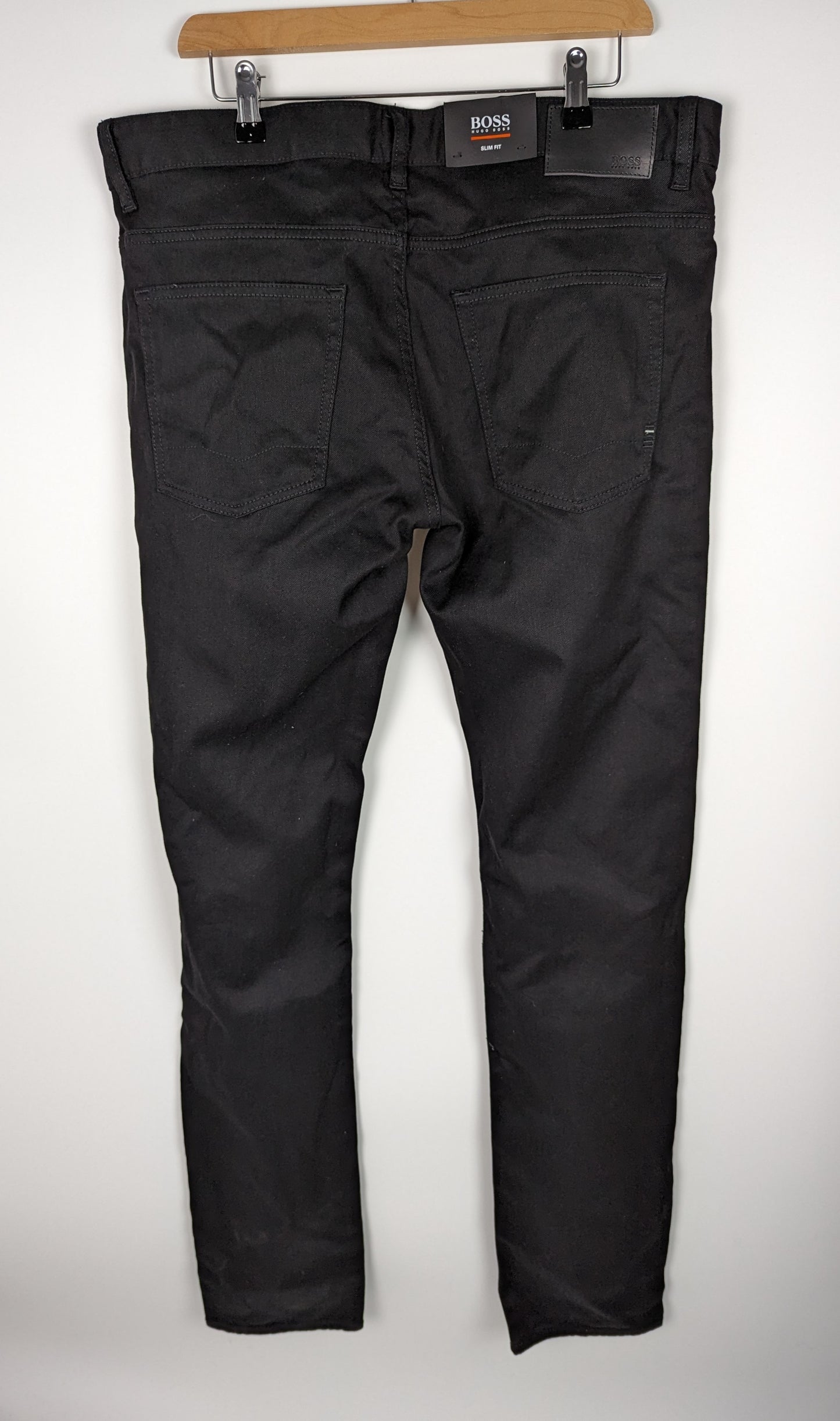 BOSS Mens Delaware Slim Jeans - Black