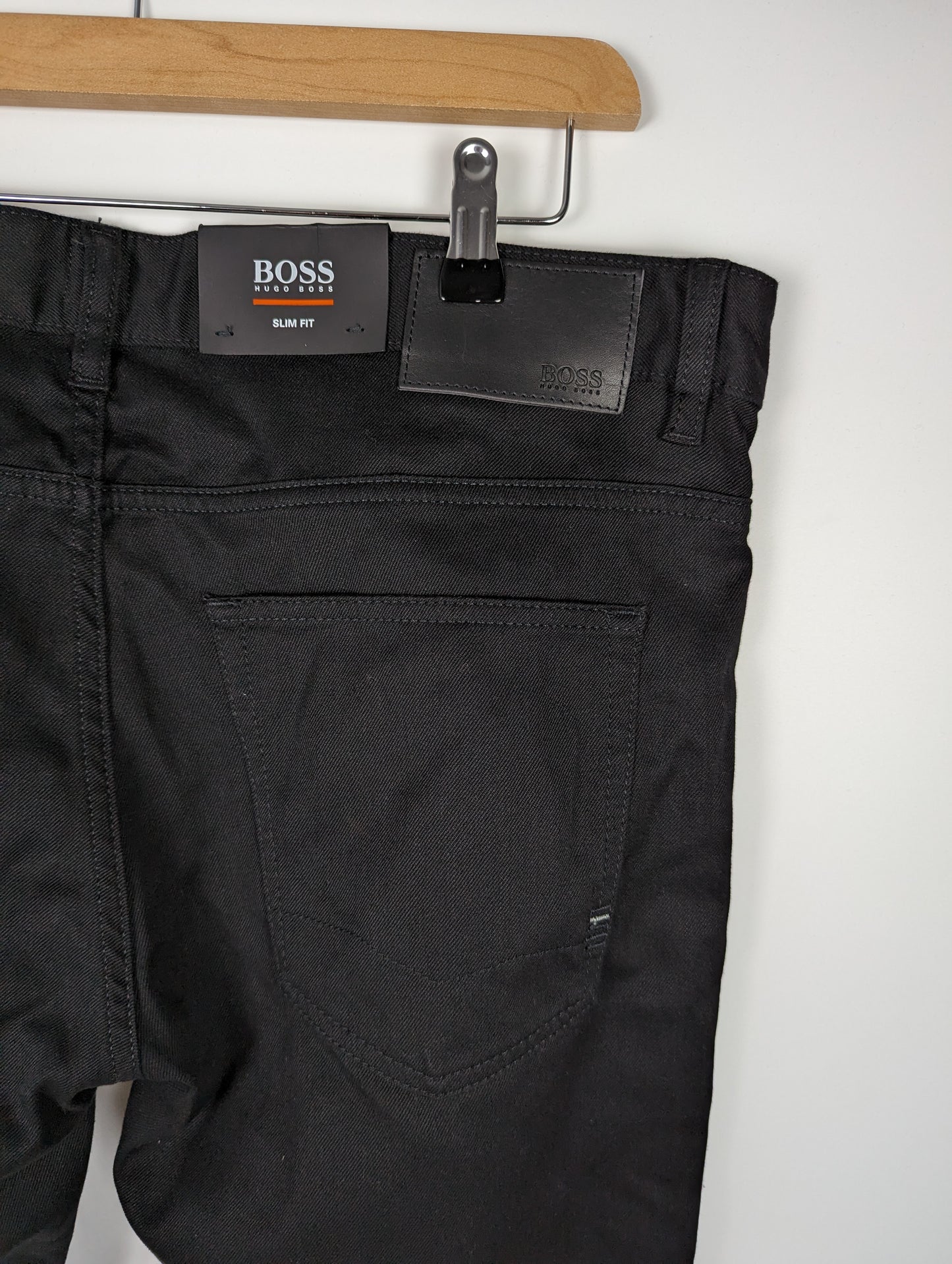 BOSS Mens Delaware Slim Jeans - Black