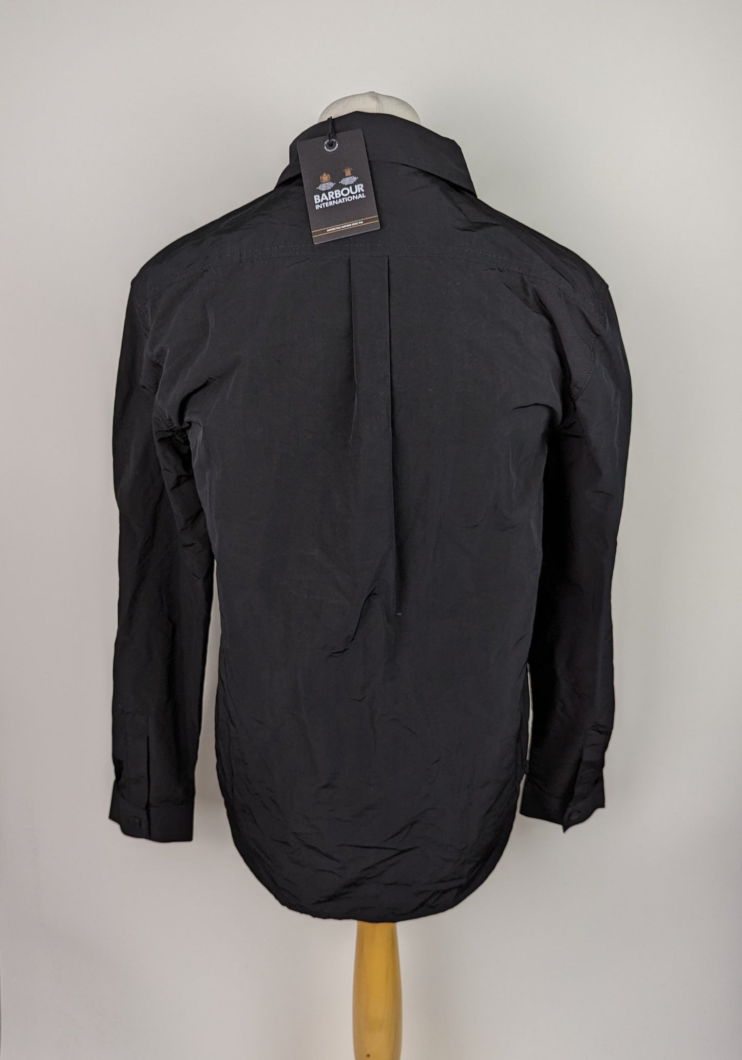 BARBOUR INTERNATIONAL Mens Link Overshirt - Black