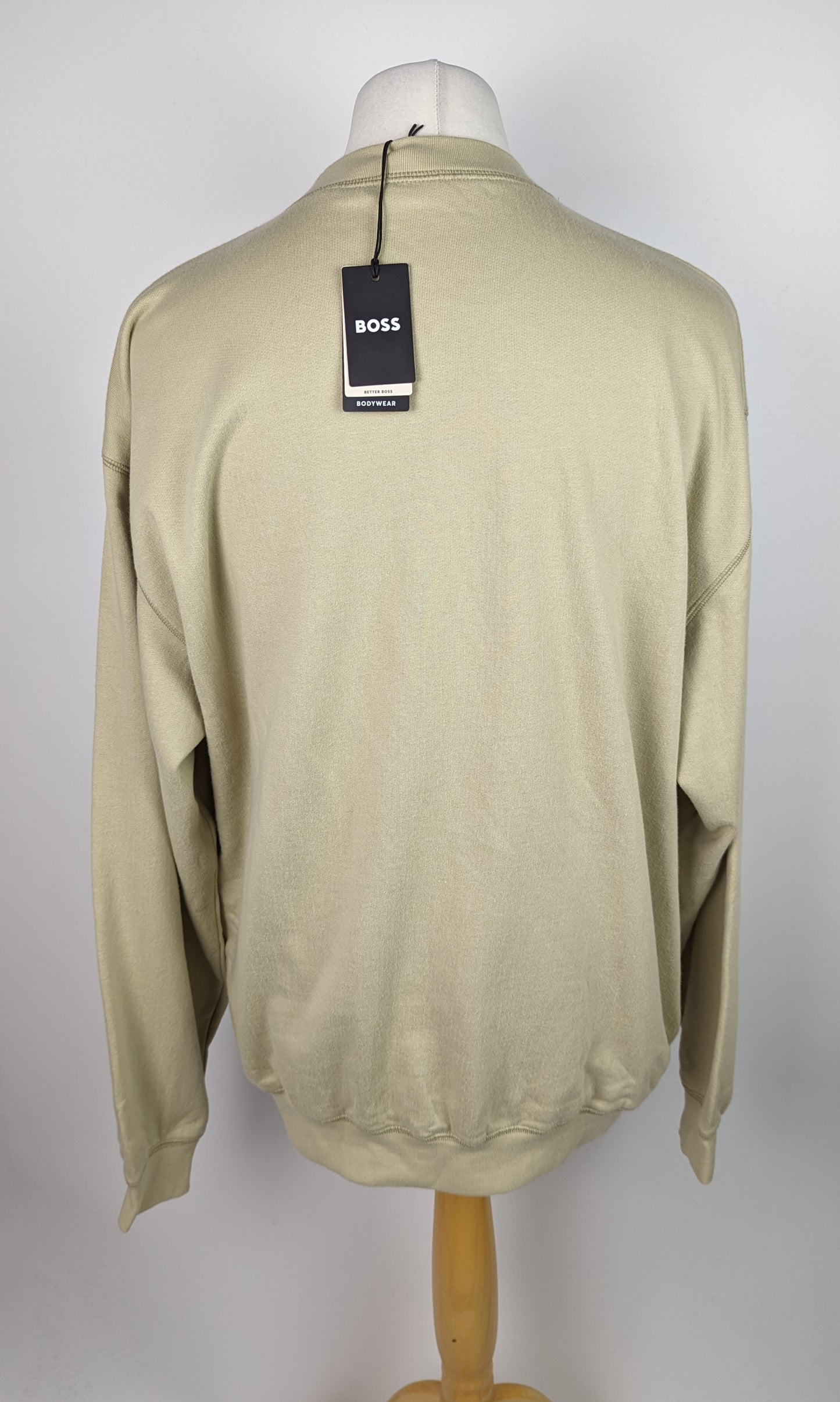 BOSS Mens Contemp Jumper - Green