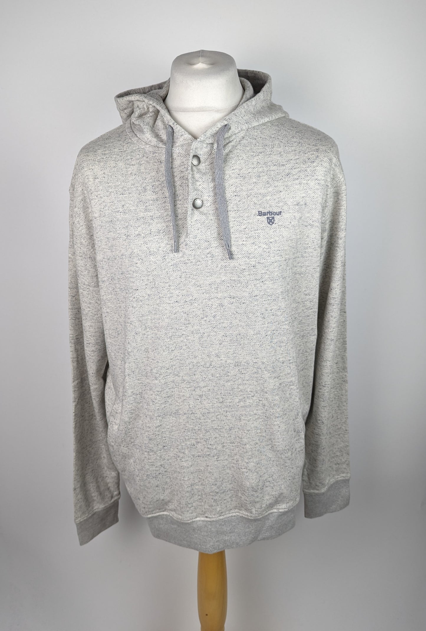 BARBOUR Cowden Mens Hoodie - Grey