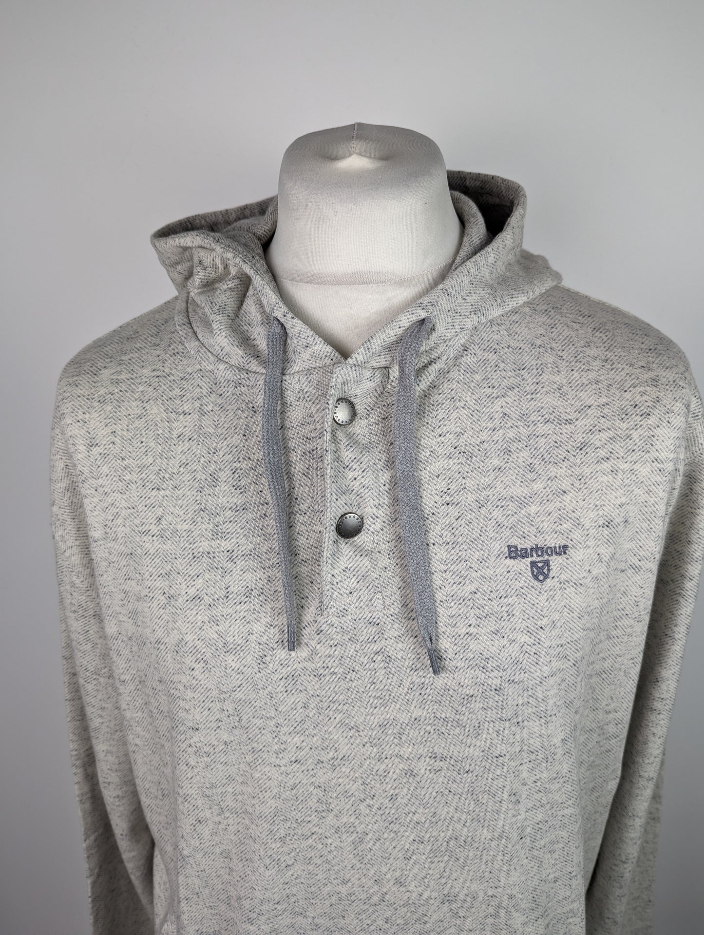 BARBOUR Cowden Mens Hoodie - Grey