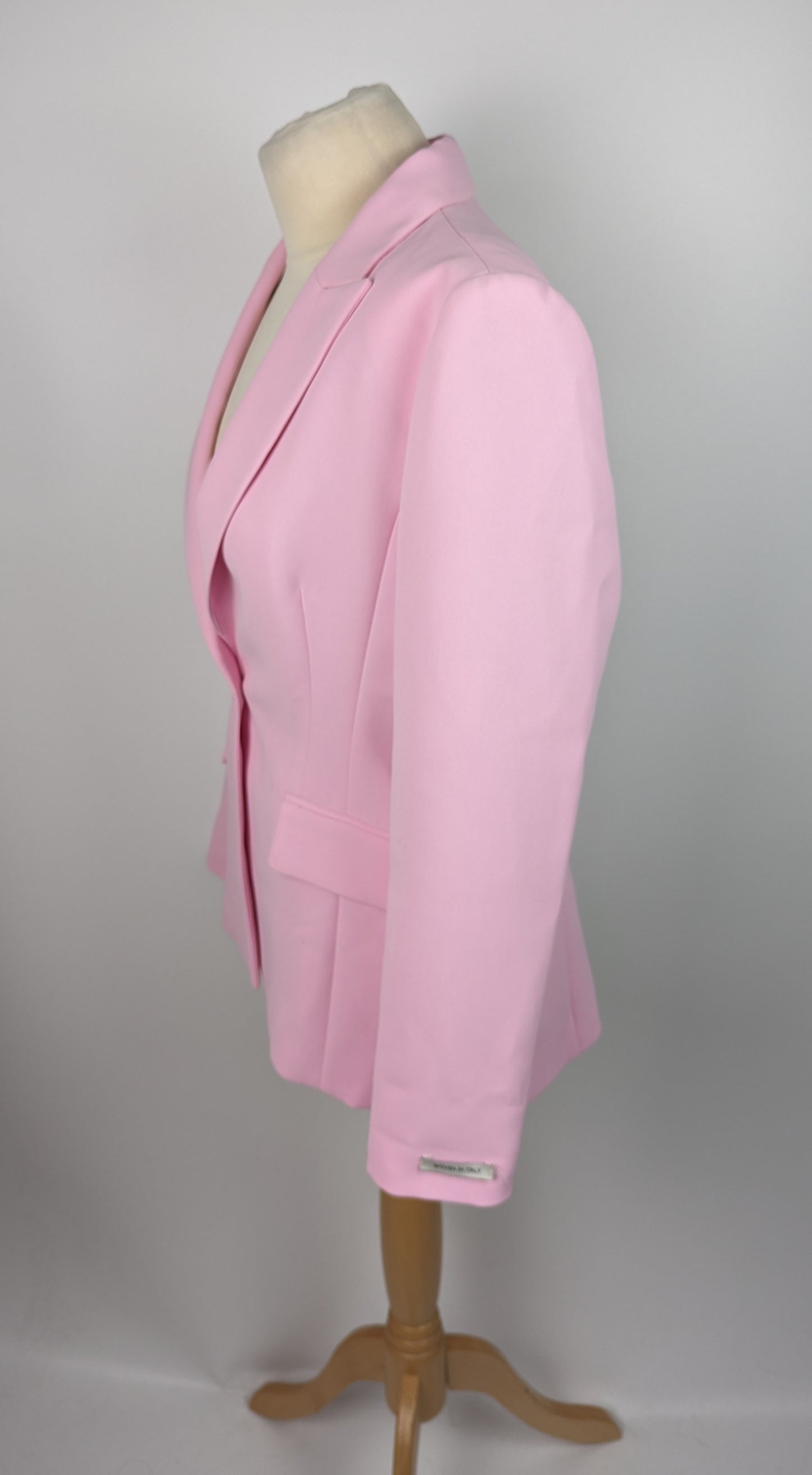 TED BAKER Myyia Single Breasted Slim Fit Blazer - Pink